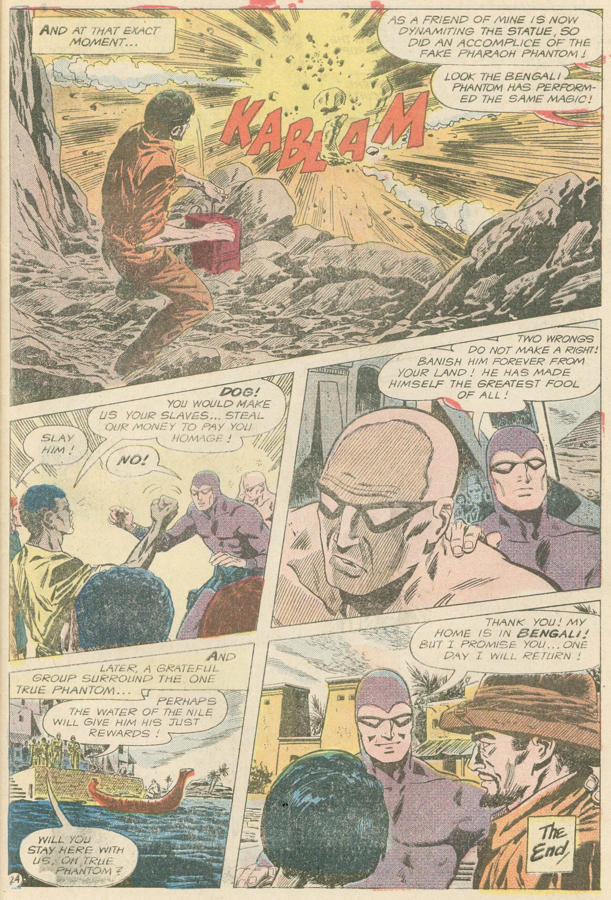 Read online The Phantom (1969) comic -  Issue #32 - 27