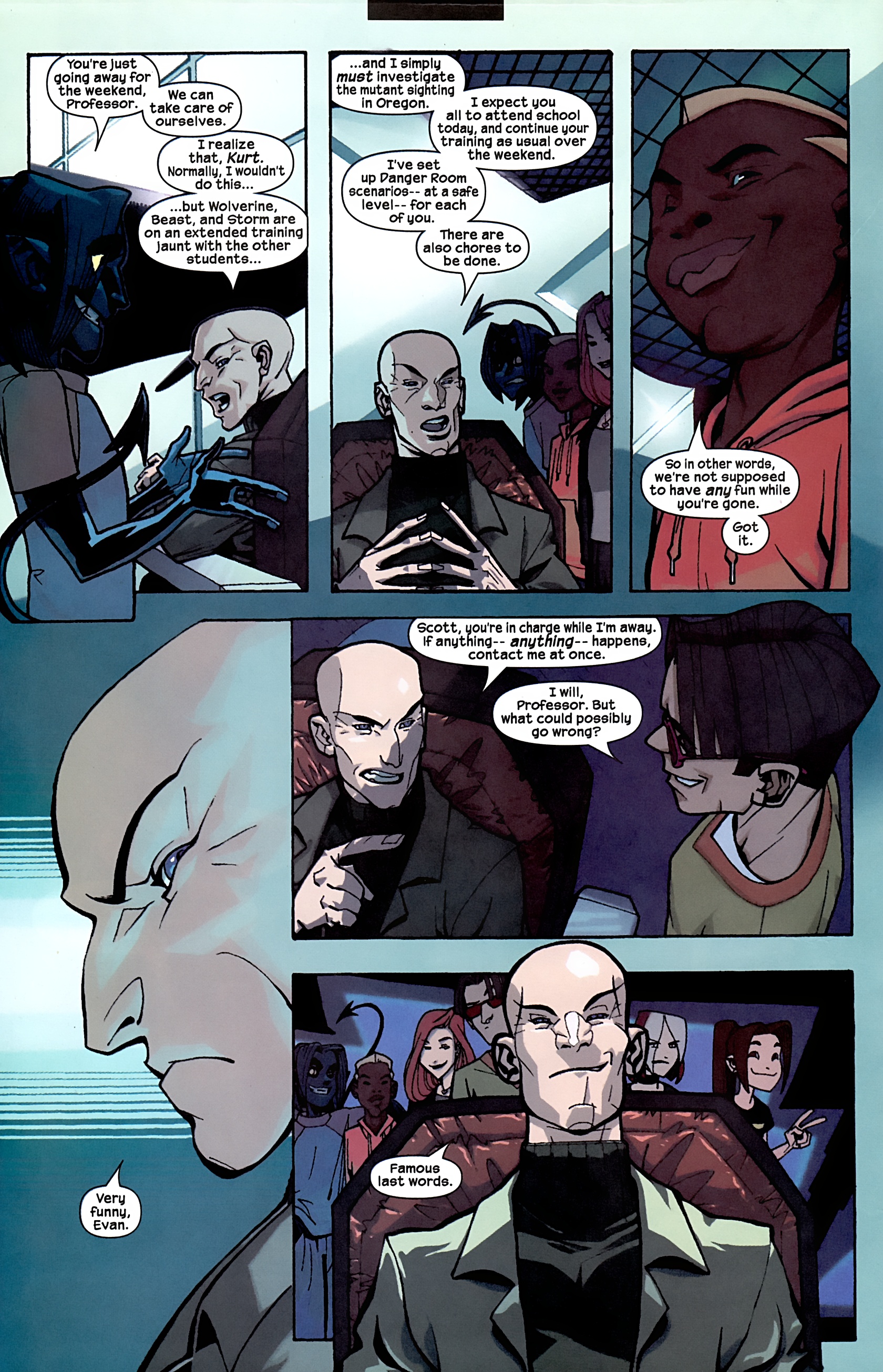 Read online X-Men: Evolution comic -  Issue #9 - 3