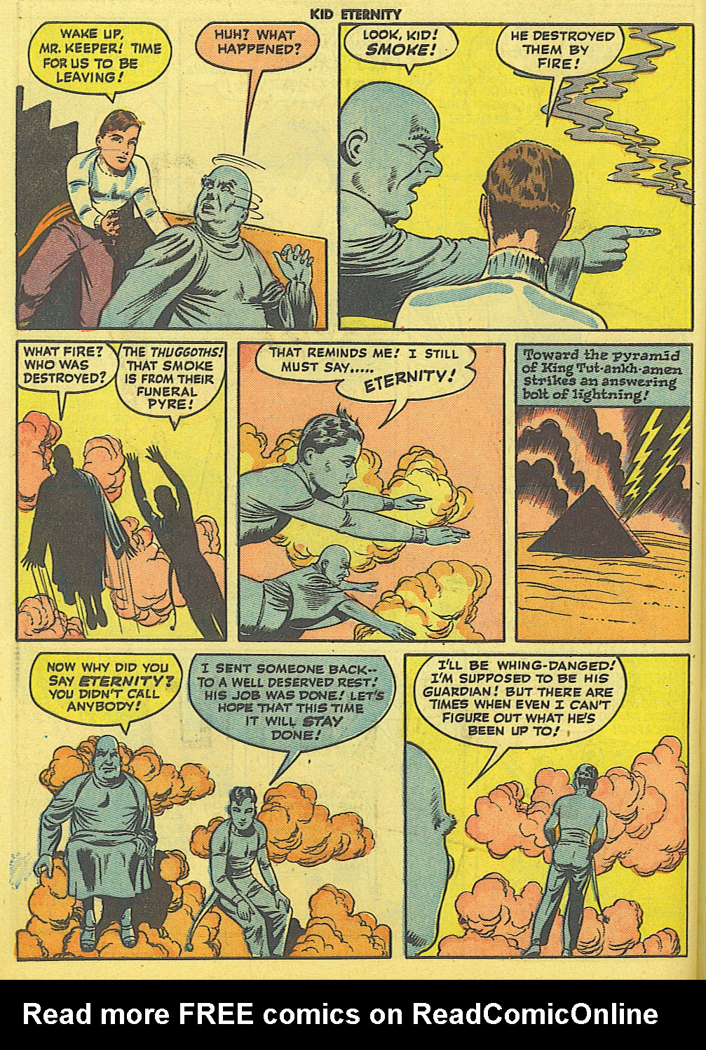 Read online Kid Eternity (1946) comic -  Issue #1 - 14