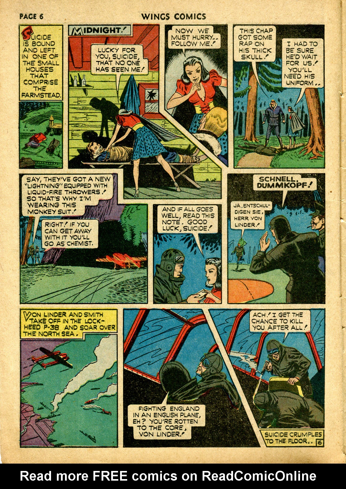 Read online Wings Comics comic -  Issue #12 - 8