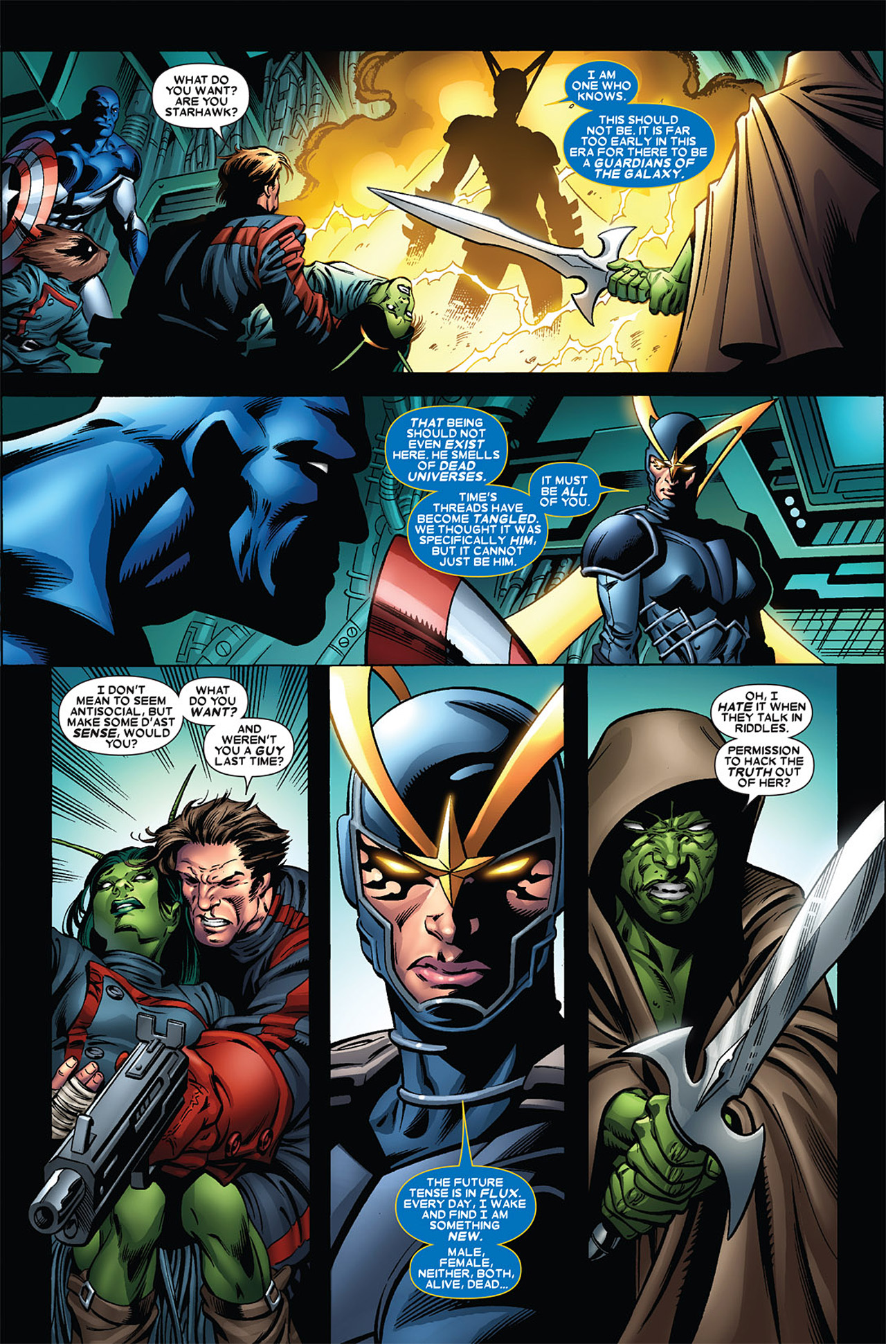 Read online Guardians of the Galaxy (2008) comic -  Issue #5 - 18