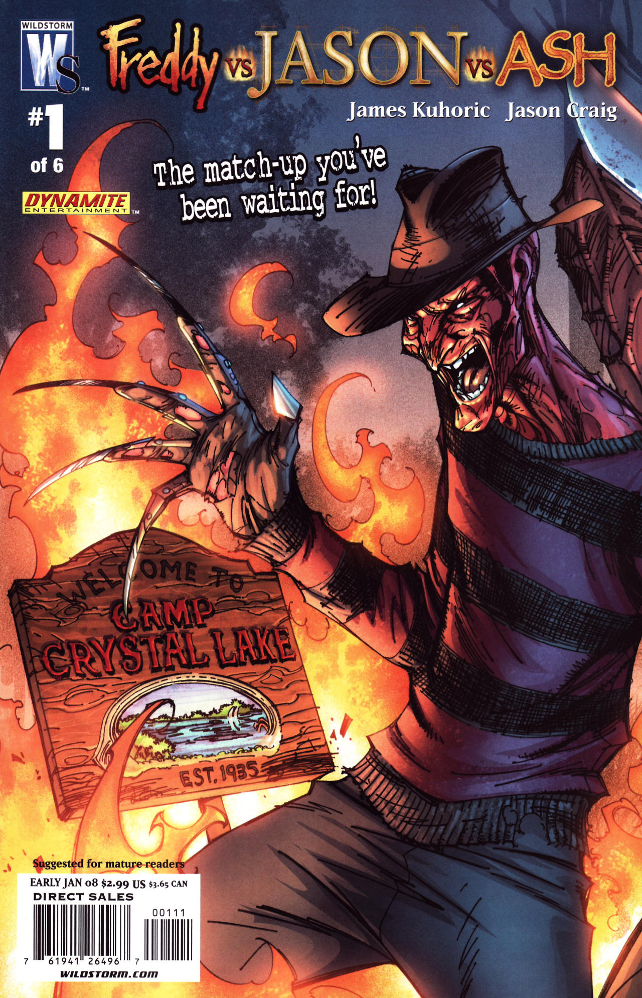 Read online Freddy Vs Jason Vs Ash comic -  Issue #1 - 1