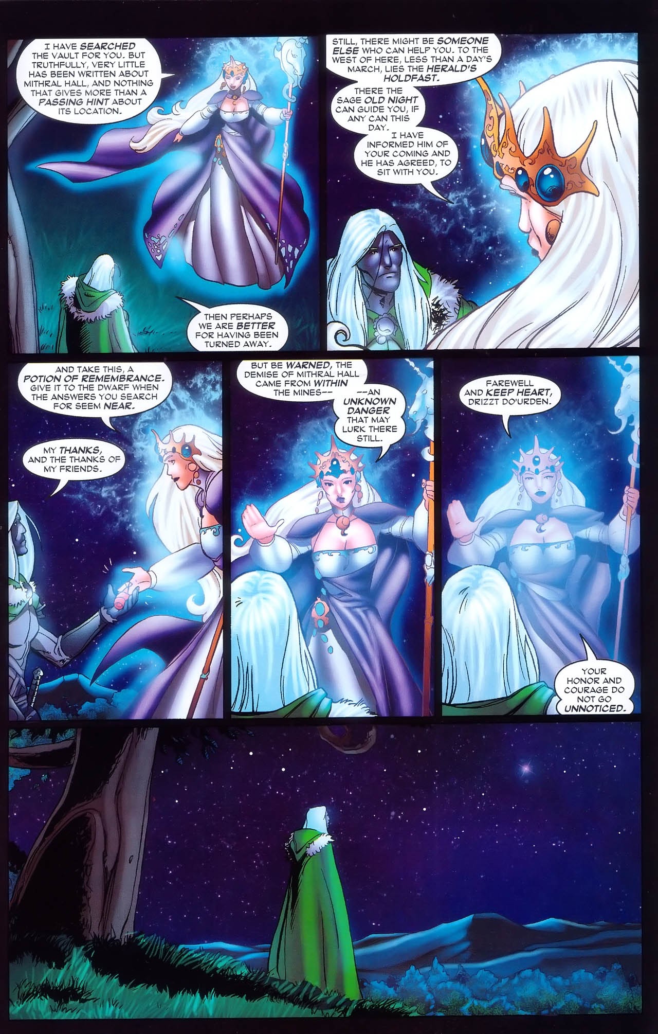 Read online Forgotten Realms: Streams of Silver comic -  Issue #2 - 39