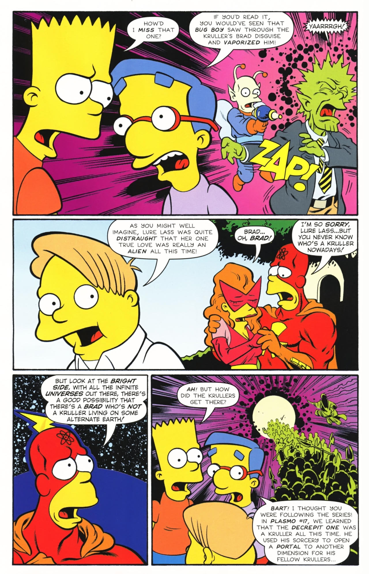 Read online Simpsons Comics comic -  Issue #155 - 7