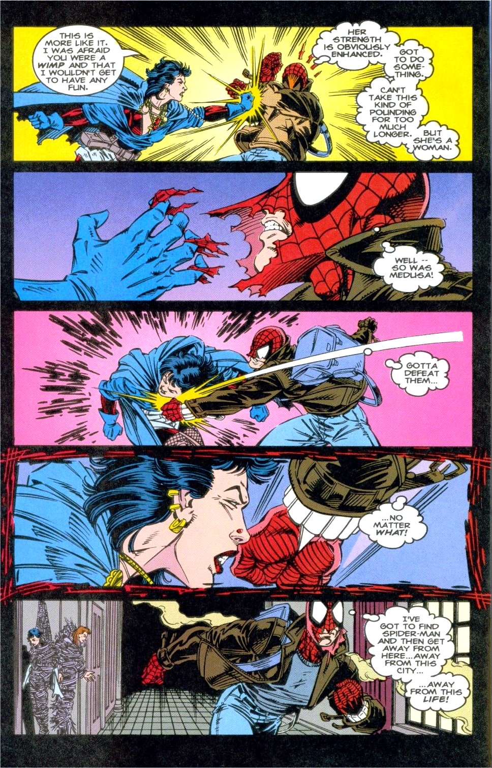 Read online Spider-Man (1990) comic -  Issue #51 - A Heart Beat Away - 18