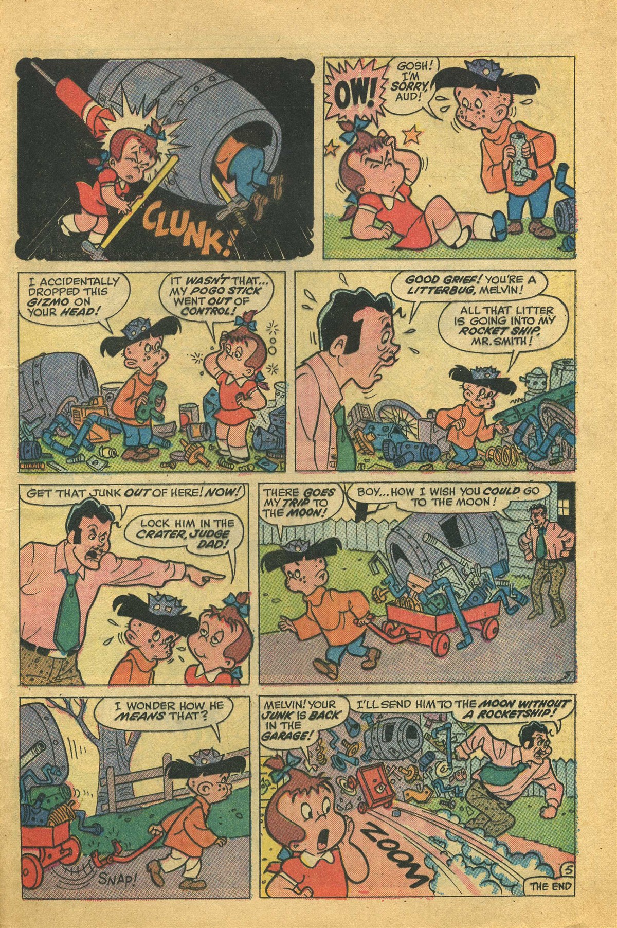 Read online Little Audrey And Melvin comic -  Issue #60 - 25