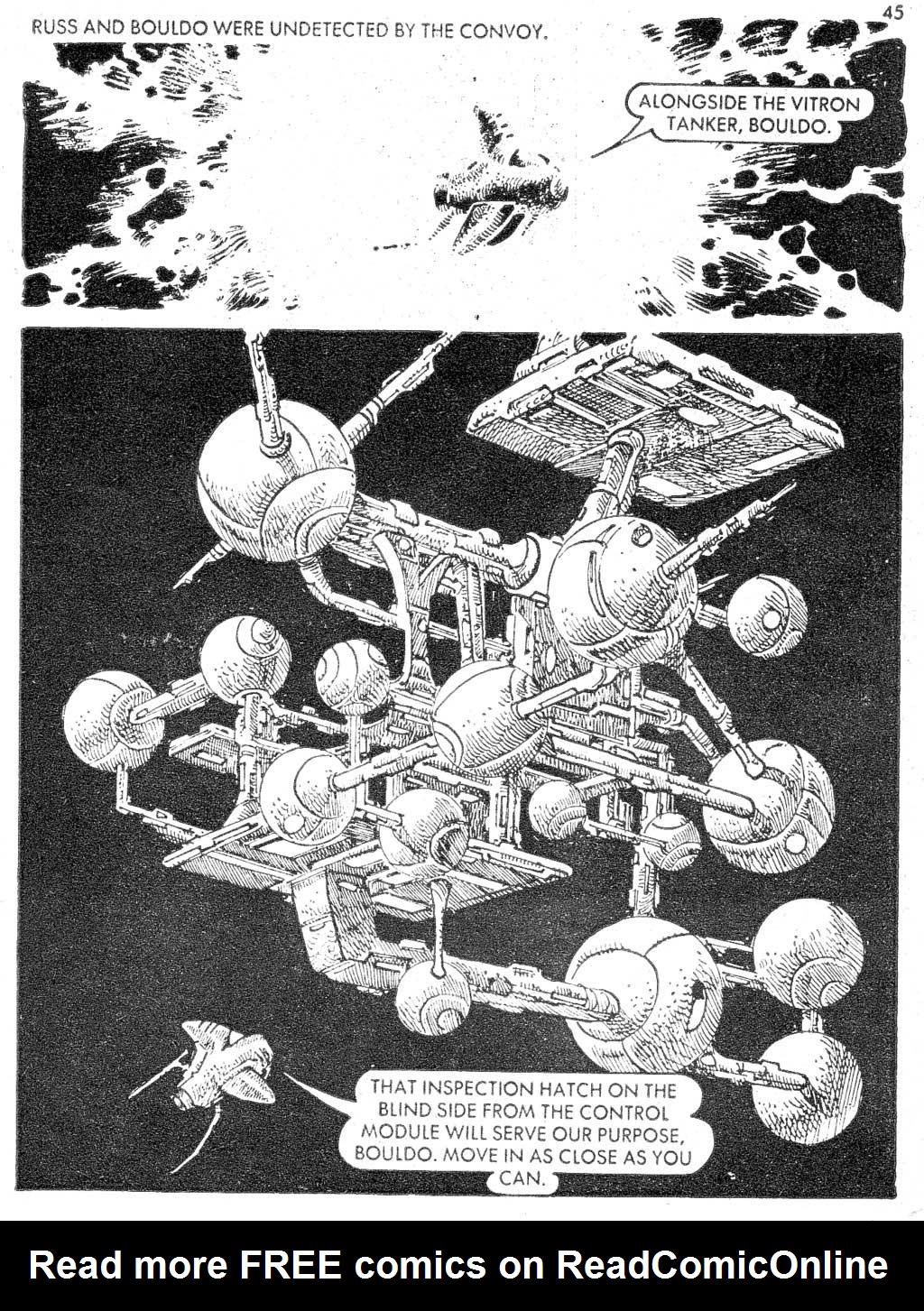 Read online Starblazer comic -  Issue #87 - 45