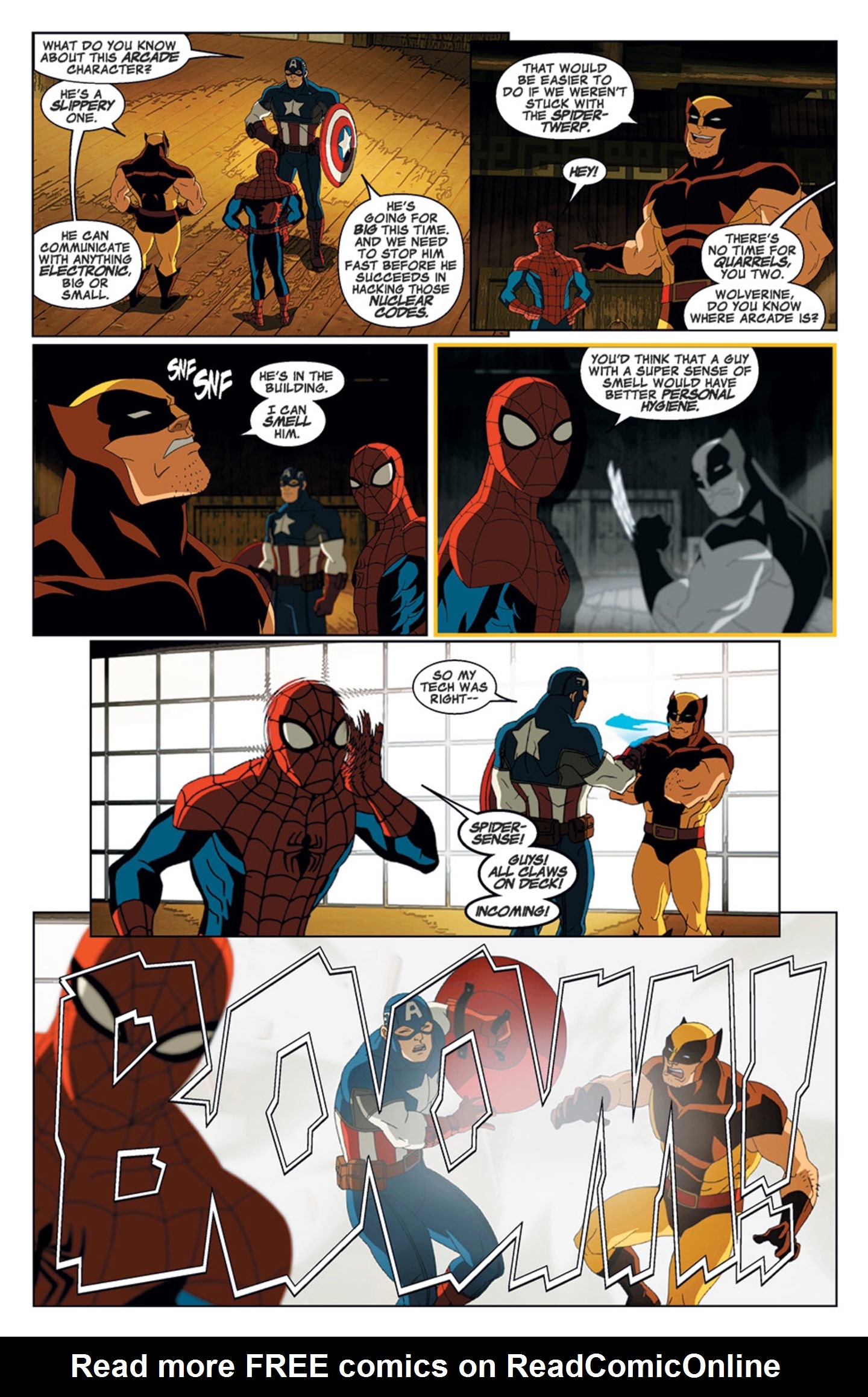 Read online Marvel Universe Ultimate Spider-Man: Web Warriors comic -  Issue #9 - 8