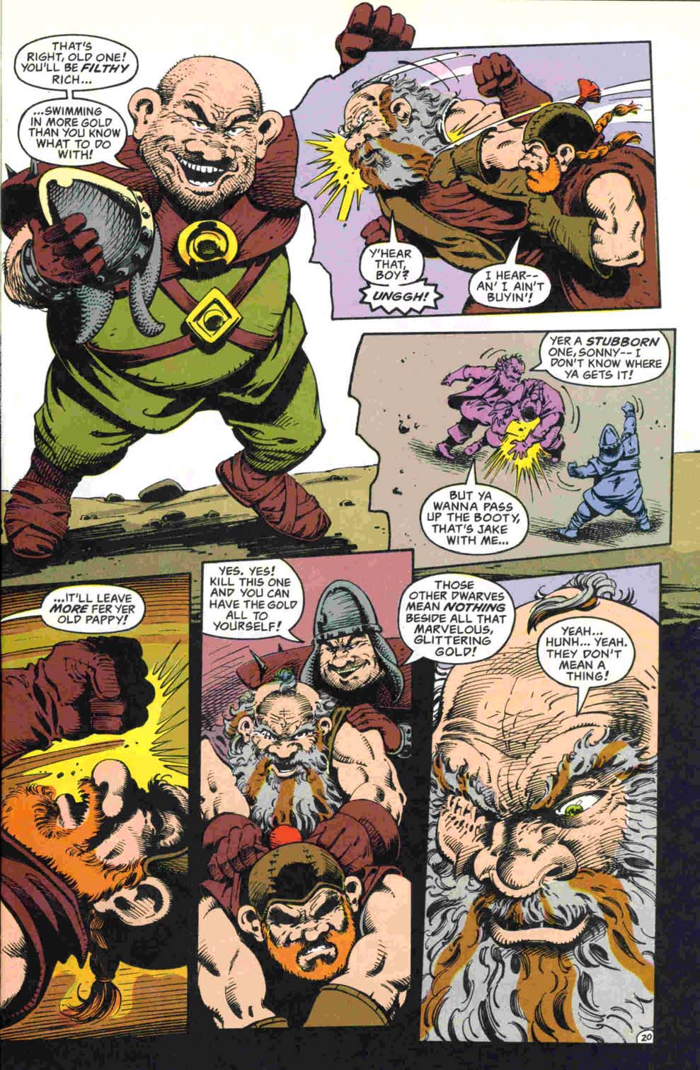 Read online Advanced Dungeons & Dragons comic -  Issue #32 - 21