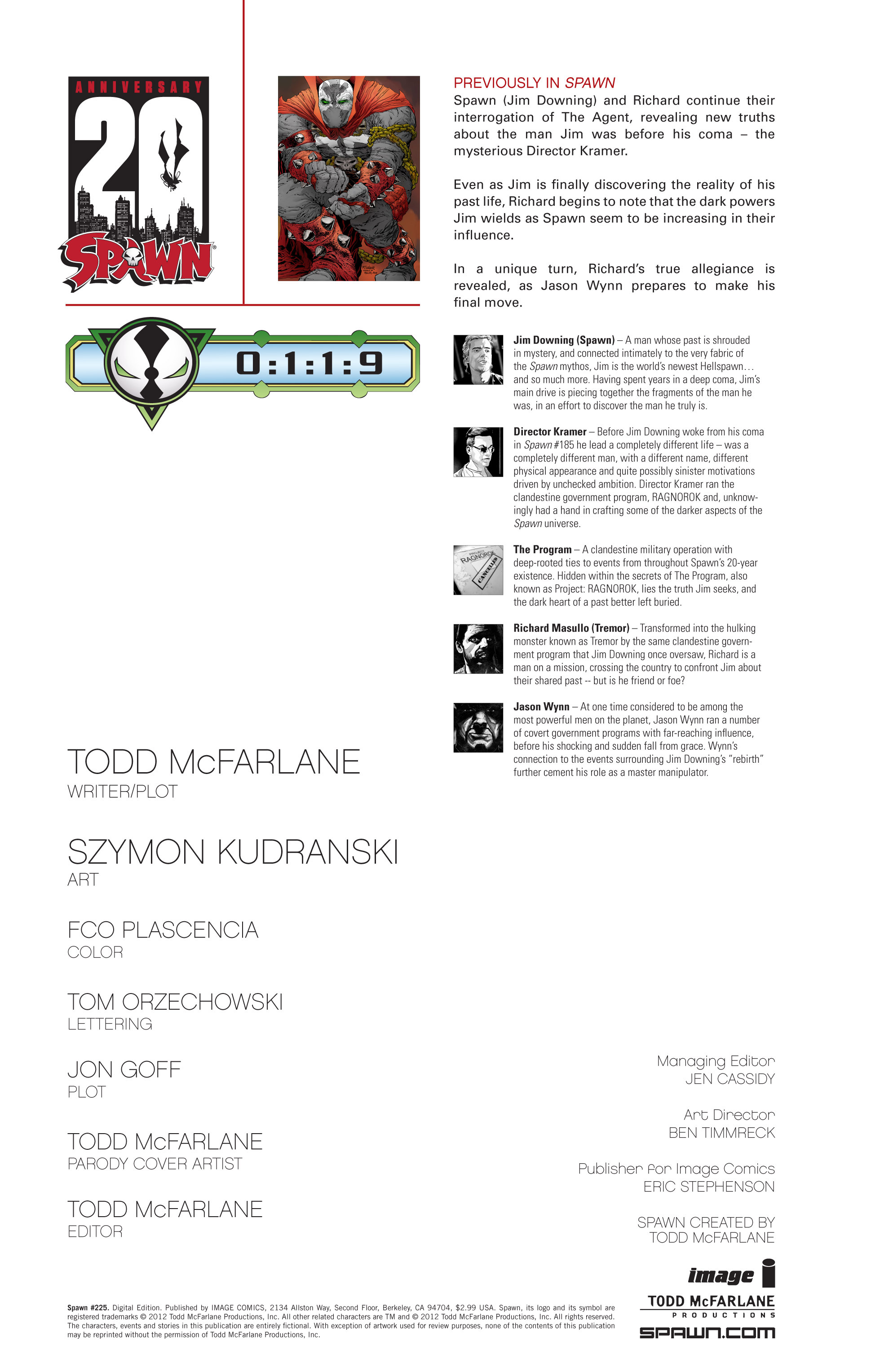 Read online Spawn comic -  Issue #225 - 2