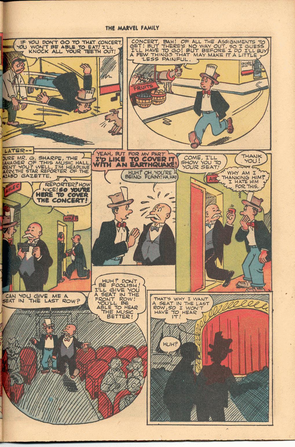 Read online The Marvel Family comic -  Issue #38 - 37