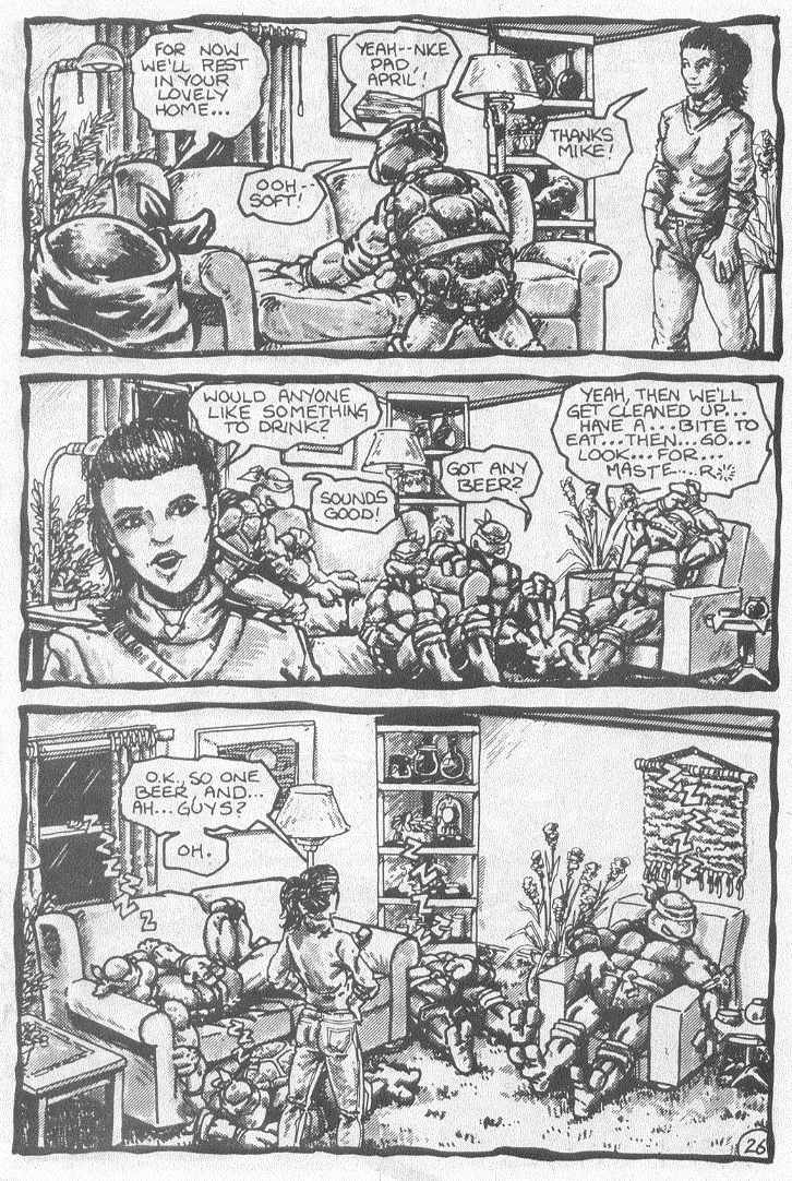 Read online Teenage Mutant Ninja Turtles (1984) comic -  Issue #3 - 29