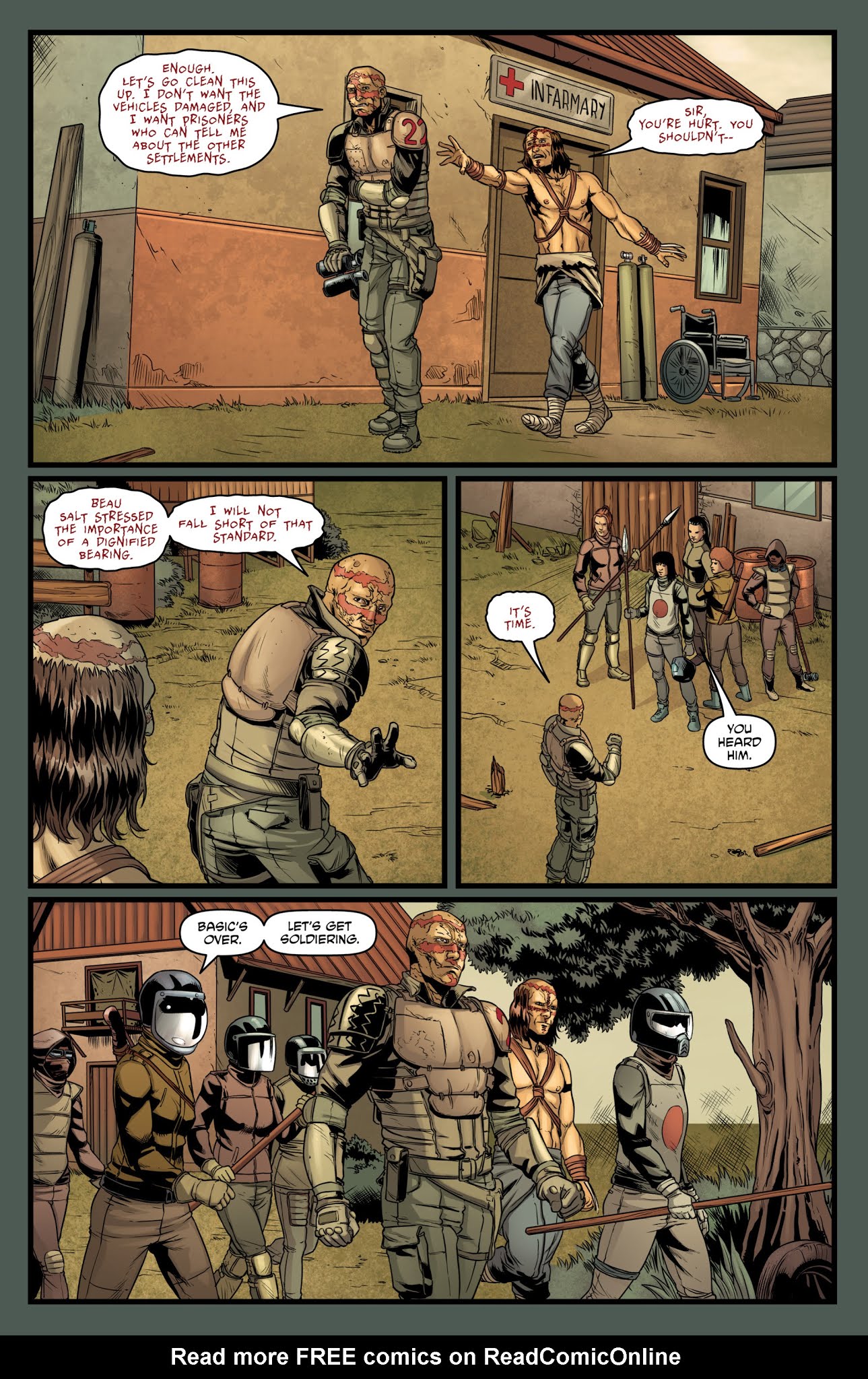 Read online Crossed Plus One Hundred: Mimic comic -  Issue #6 - 13