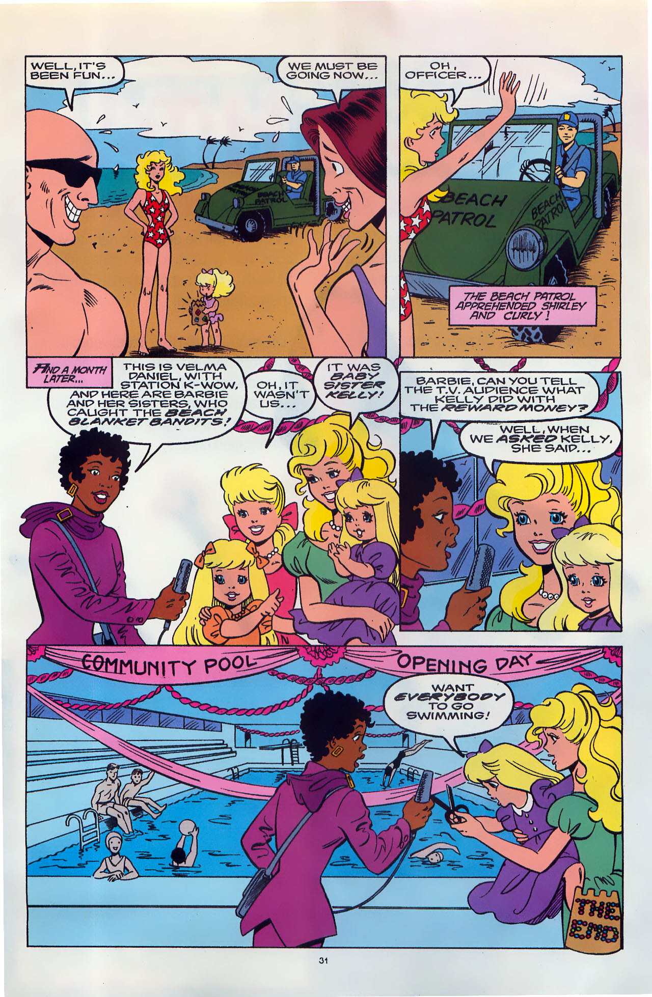 Read online Barbie and Baby Sister Kelly comic -  Issue # Full - 33