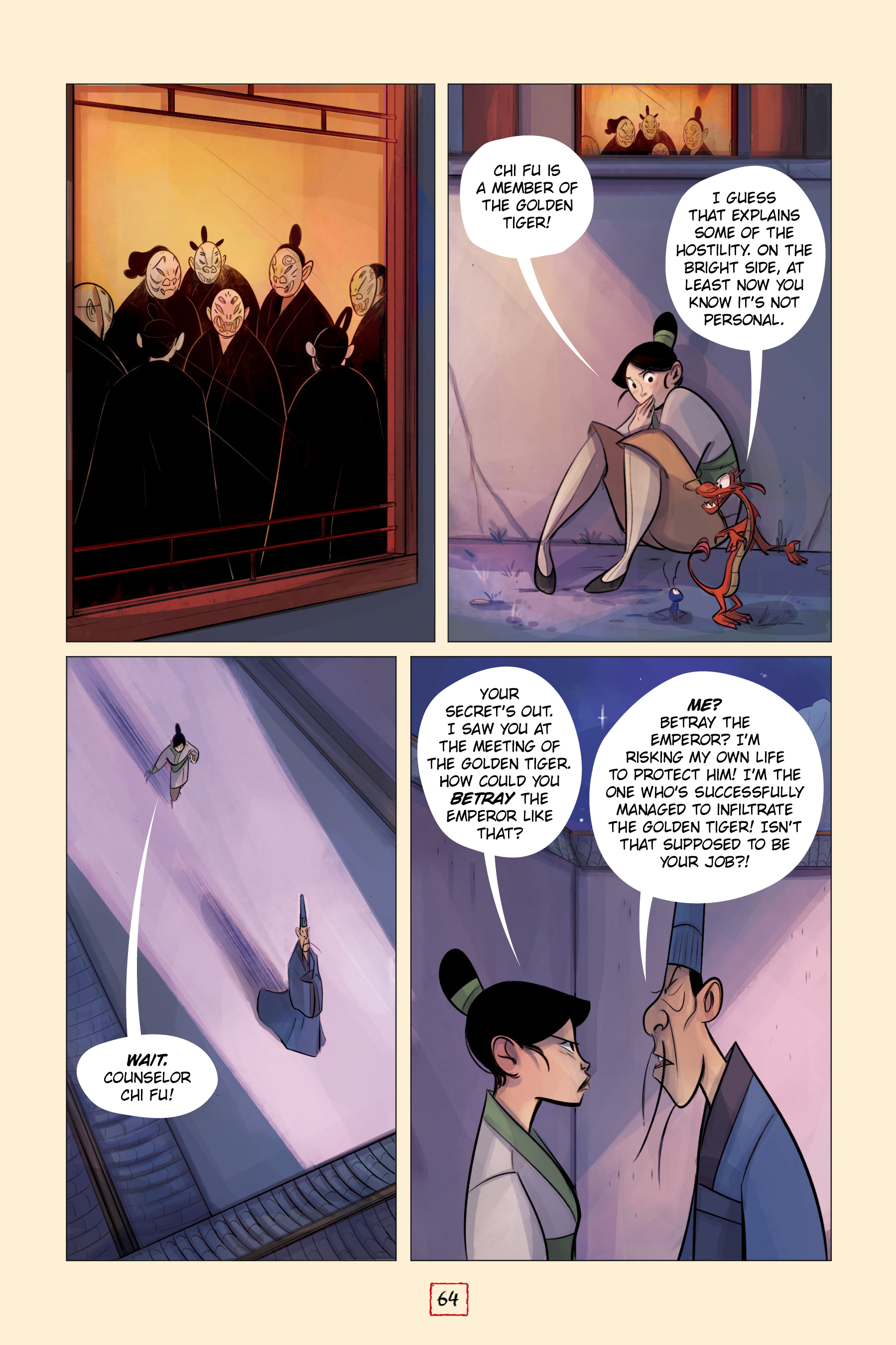 Read online Disney Mulan's Adventure Journal: The Palace of Secrets comic -  Issue # TPB - 63