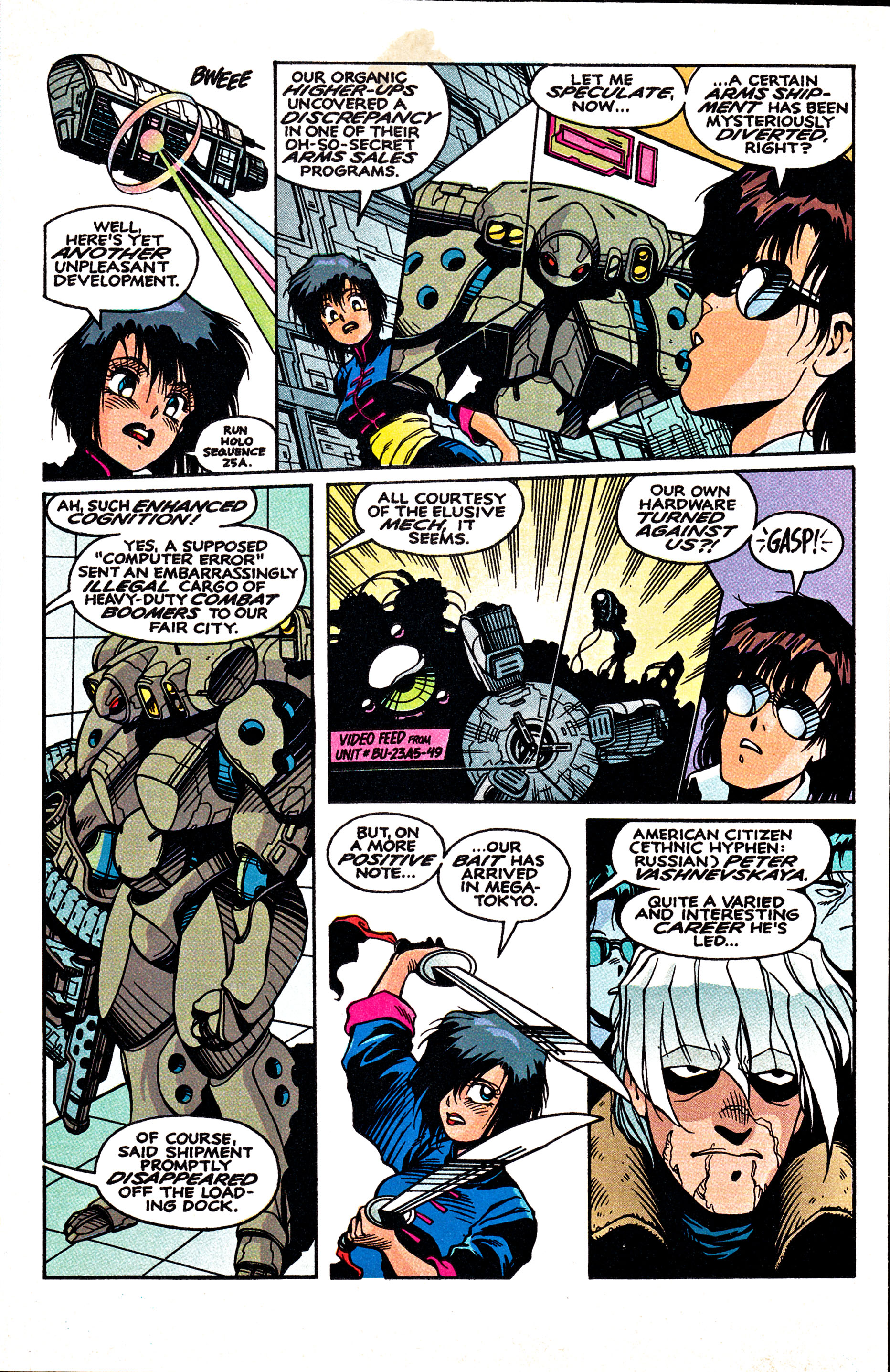 Read online Bubblegum Crisis: Grand Mal comic -  Issue #2 - 7