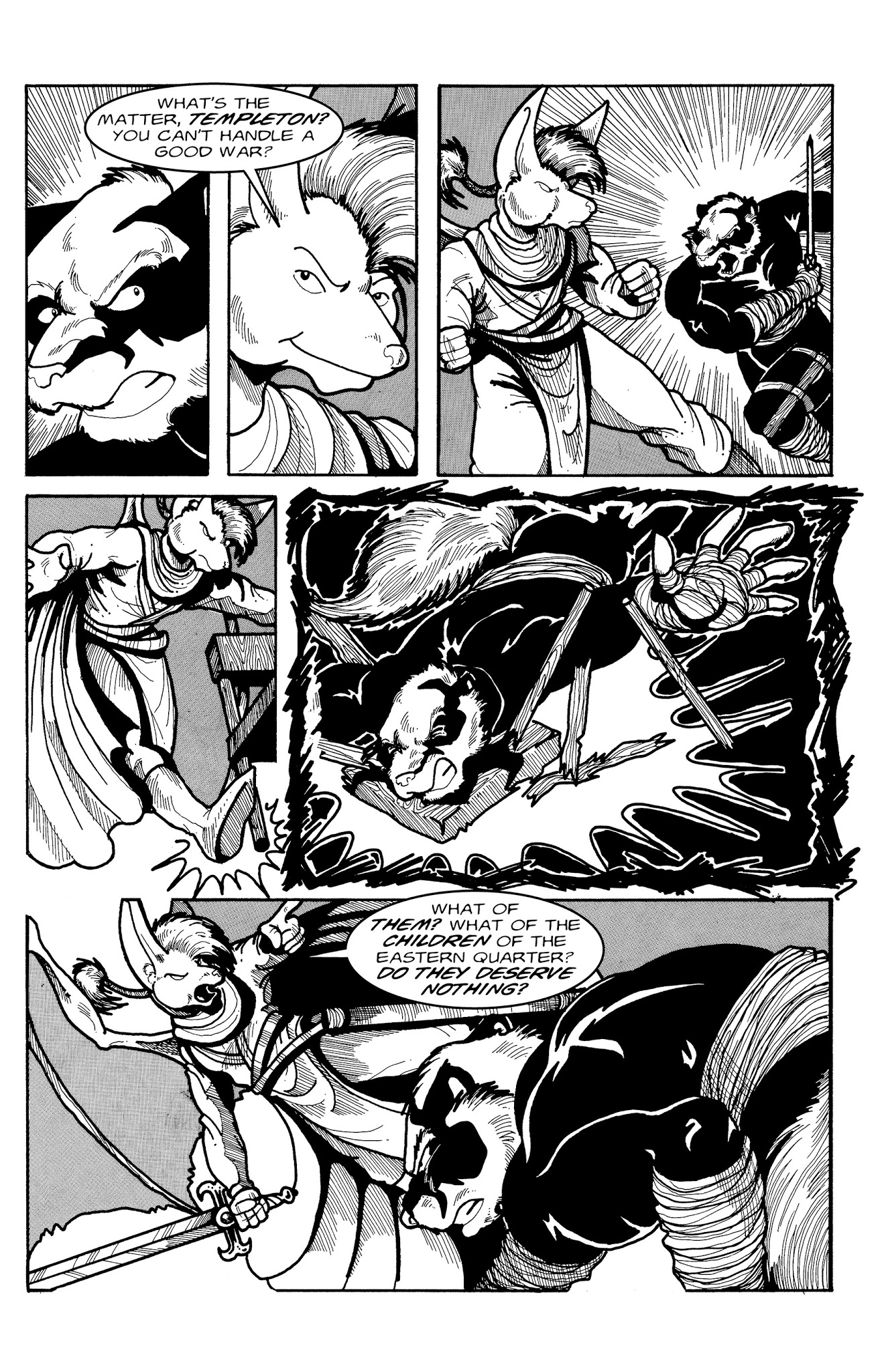 Read online Tall Tails: The Peacekeepers comic -  Issue #1 - 23