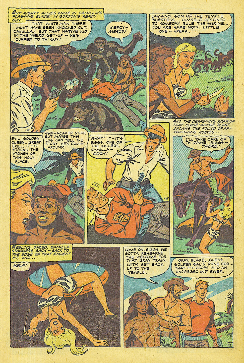 Read online Jungle Comics comic -  Issue #141 - 28
