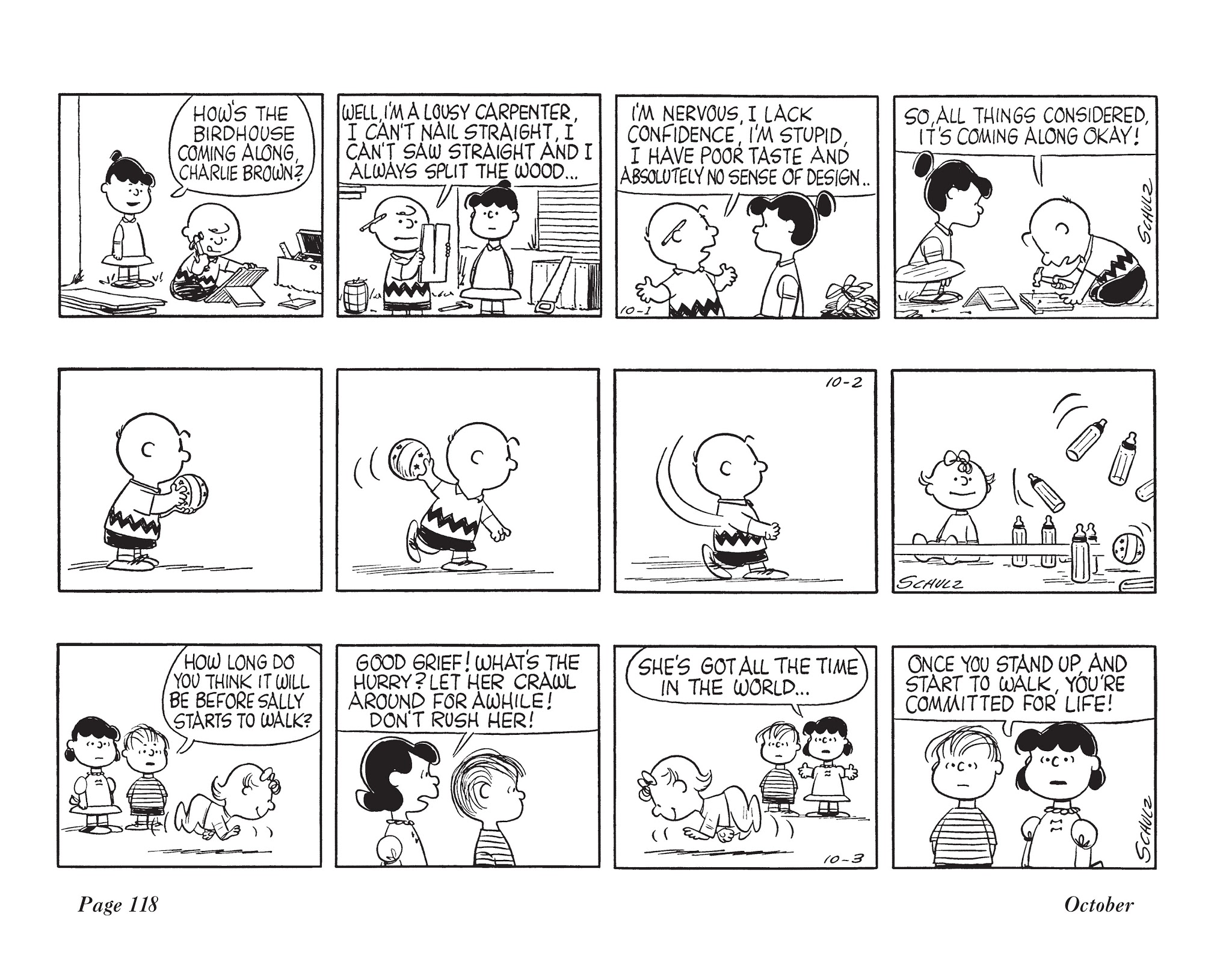Read online The Complete Peanuts comic -  Issue # TPB 5 - 134