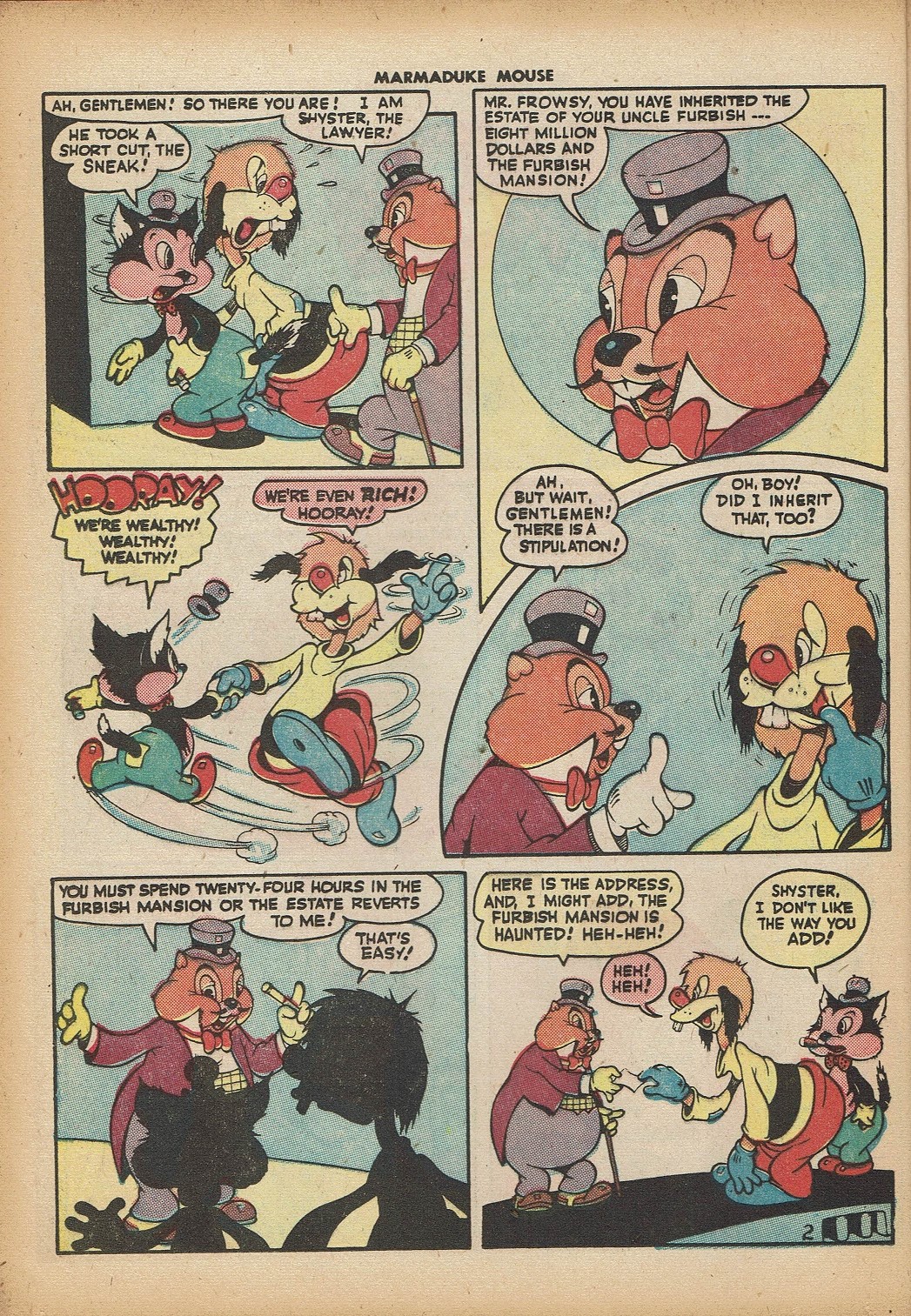 Read online Marmaduke Mouse comic -  Issue #2 - 16