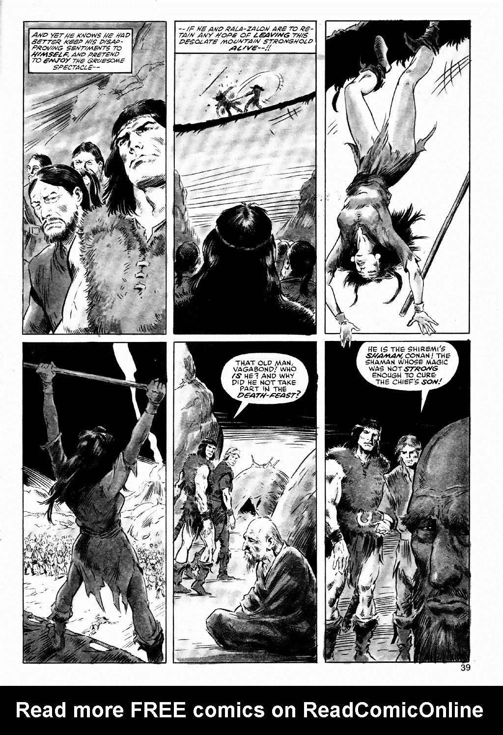 Read online The Savage Sword Of Conan comic -  Issue #84 - 39