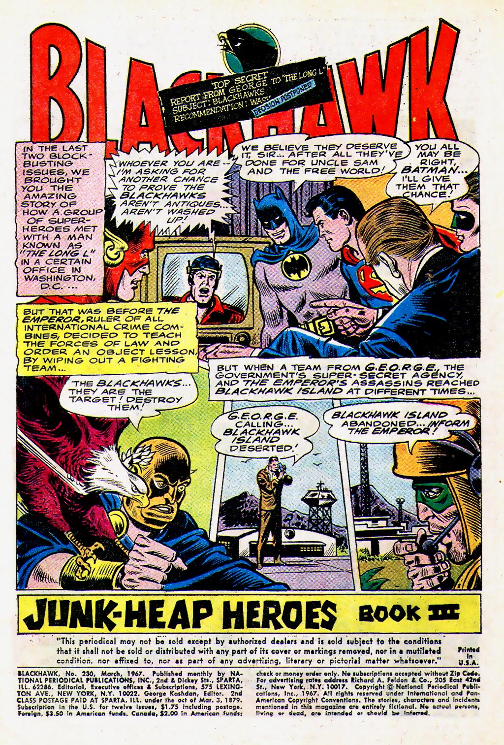 Blackhawk (1957) Issue #230 #122 - English 2