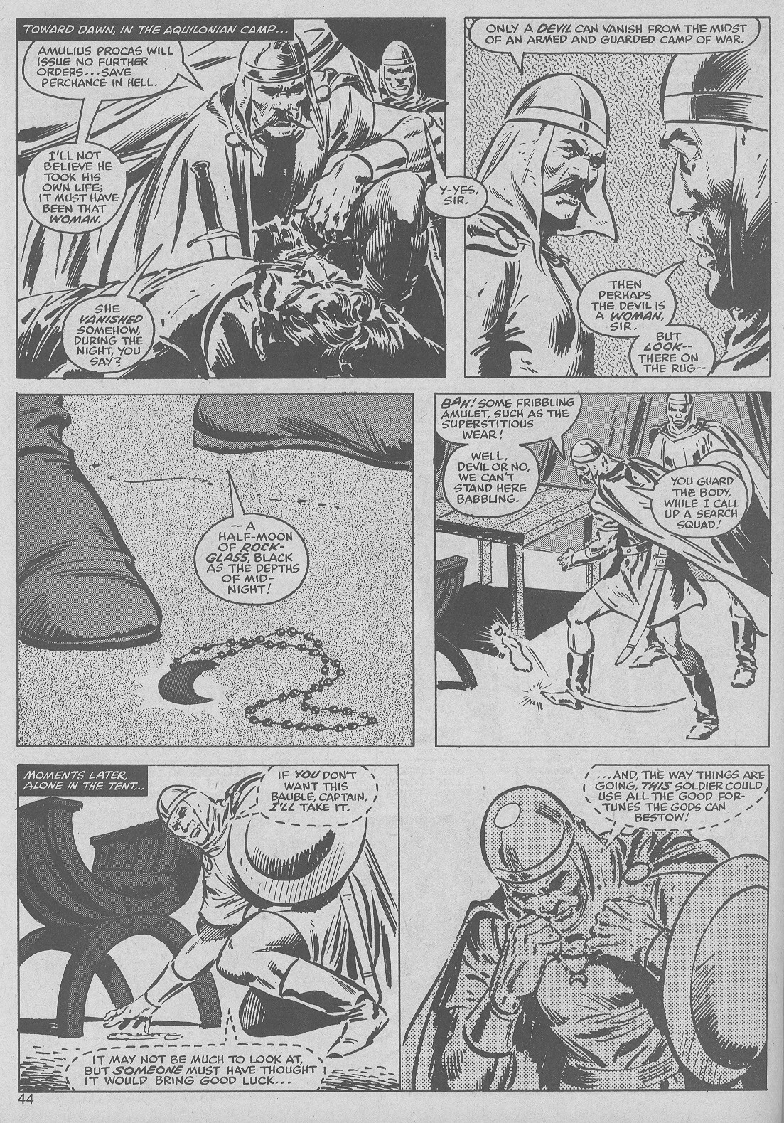 Read online The Savage Sword Of Conan comic -  Issue #50 - 44