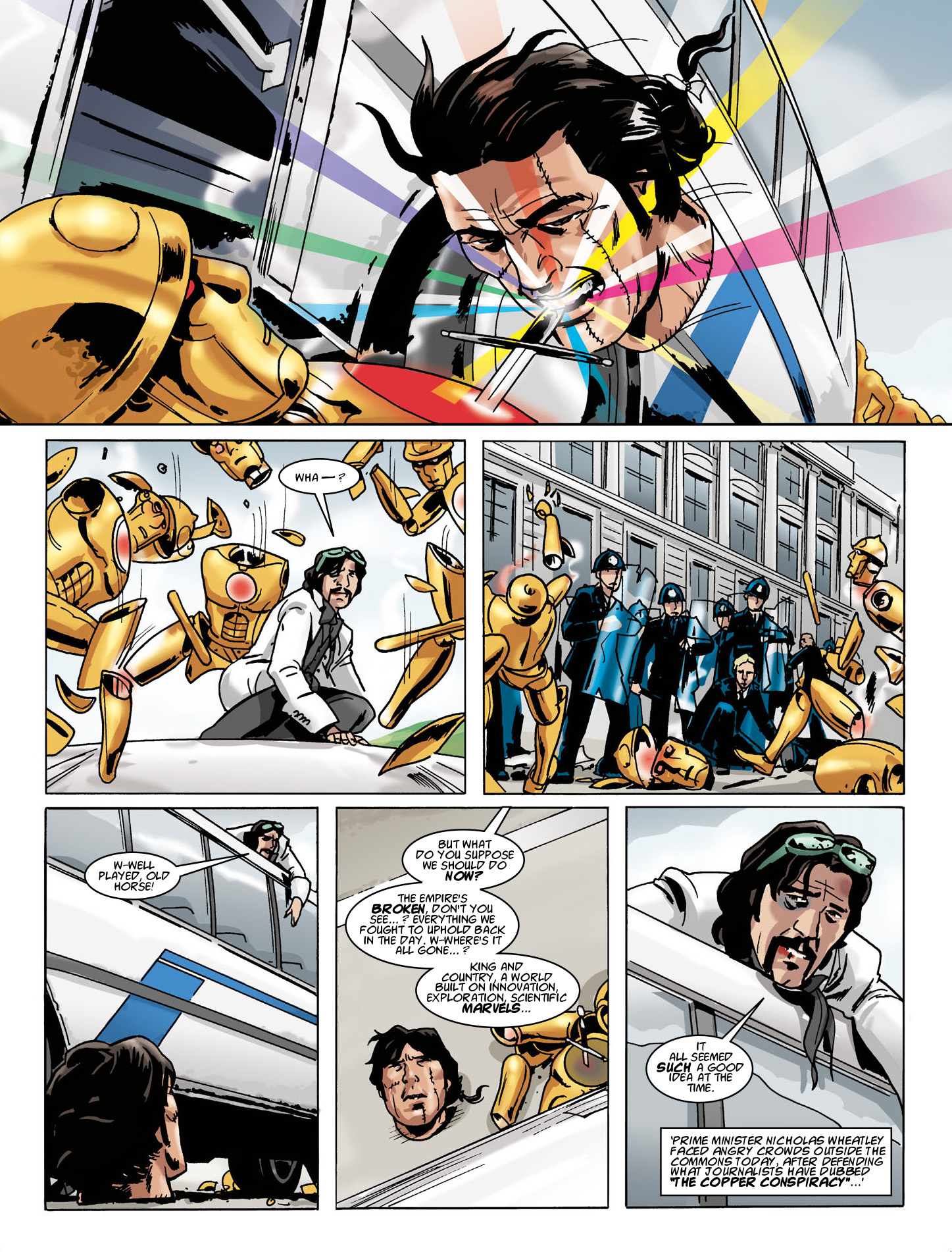 Read online Dandridge: Return of the Chap comic -  Issue # TPB - 111