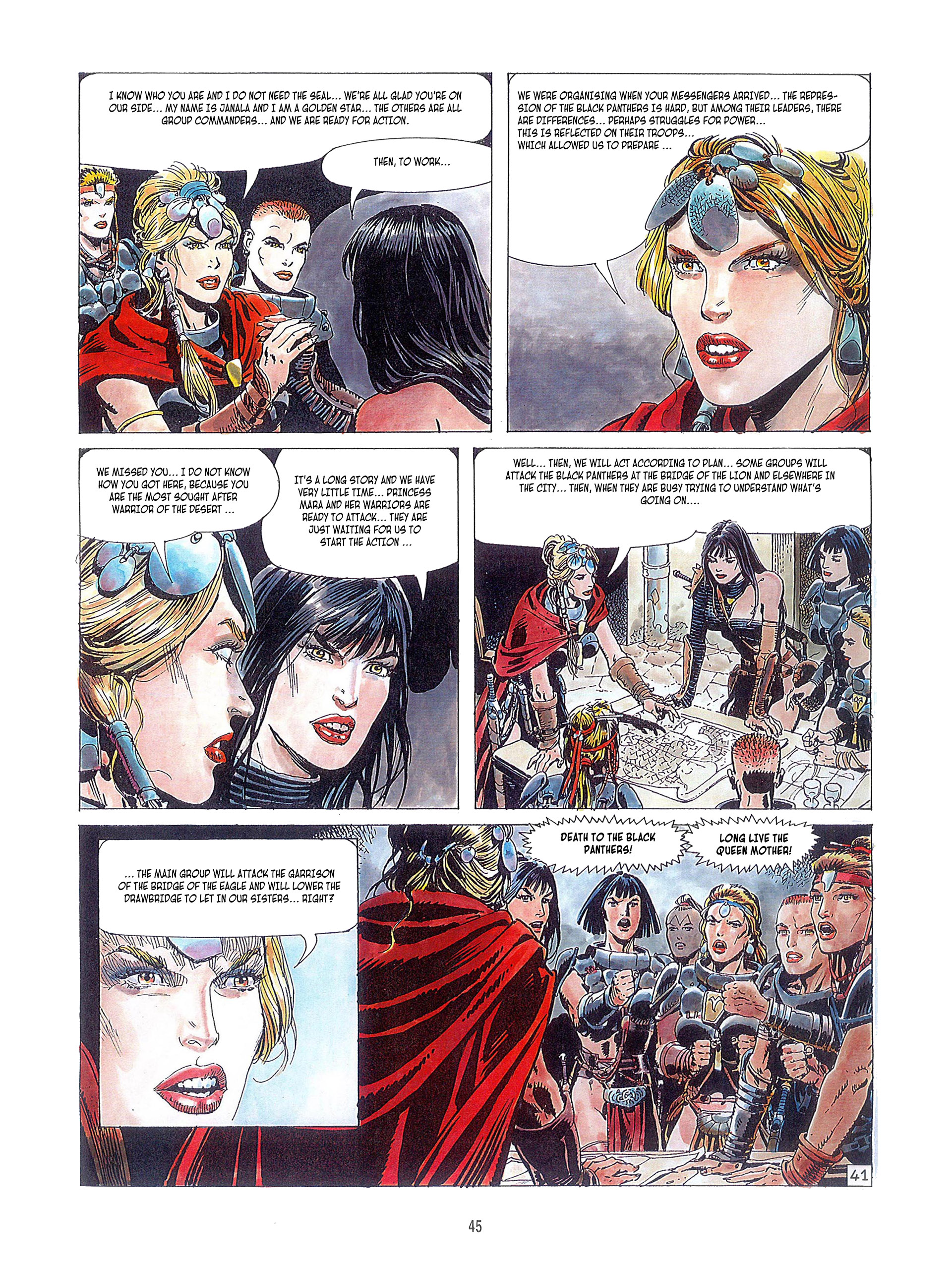 Read online Falka comic -  Issue #5 - 43