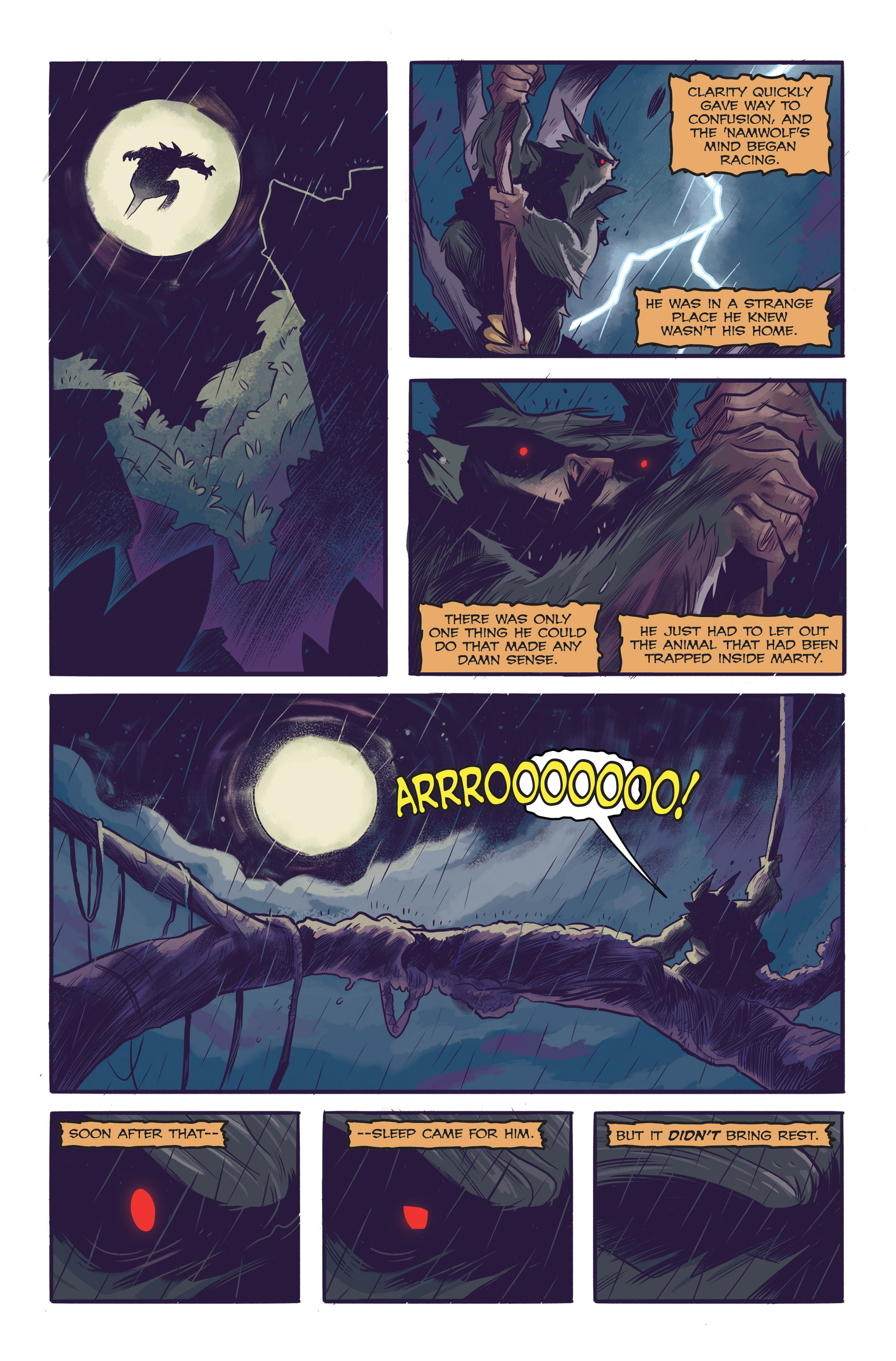 Read online 'Namwolf comic -  Issue #1 - 17