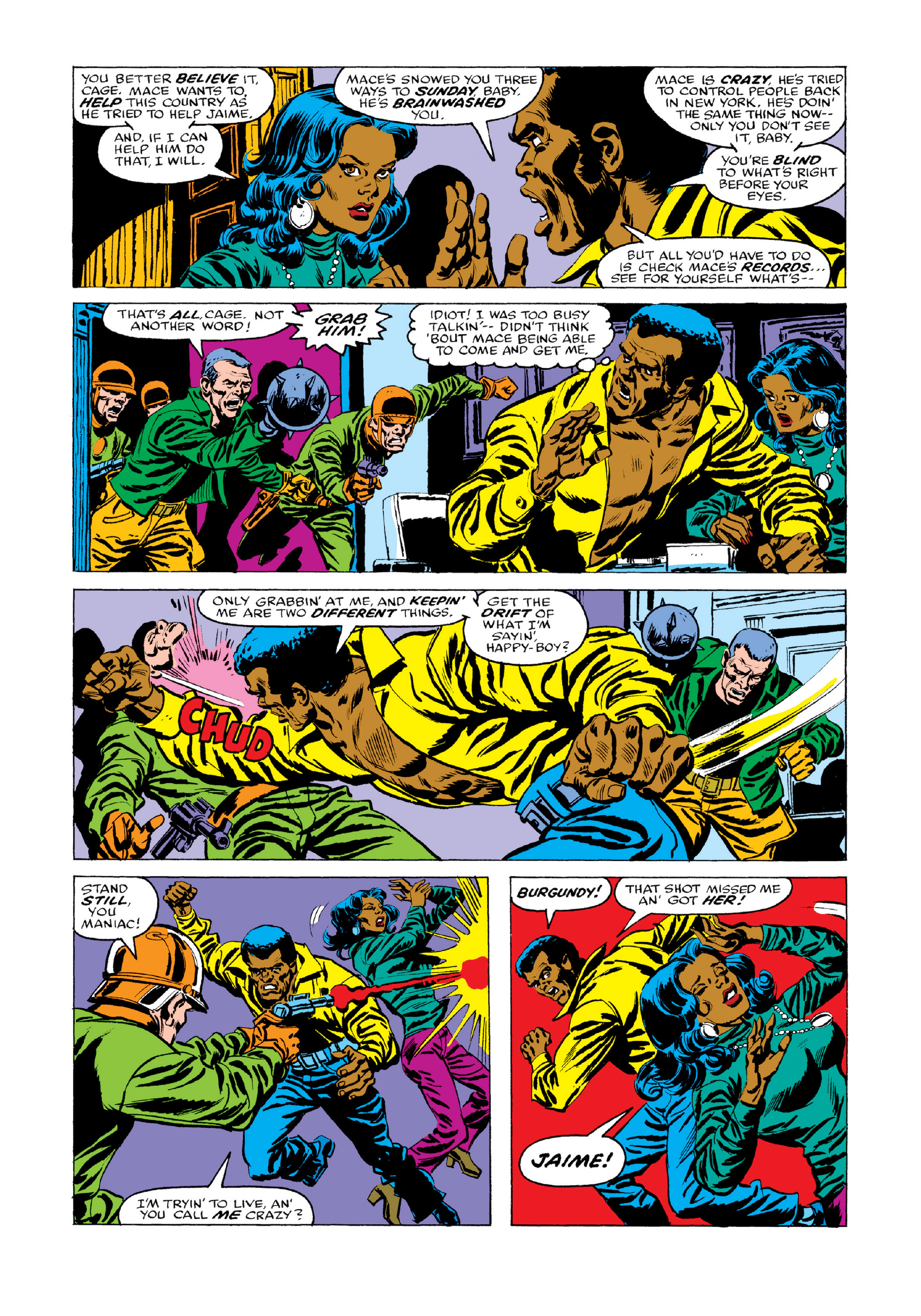 Read online Marvel Masterworks: Luke Cage, Power Man comic -  Issue # TPB 3 (Part 3) - 57