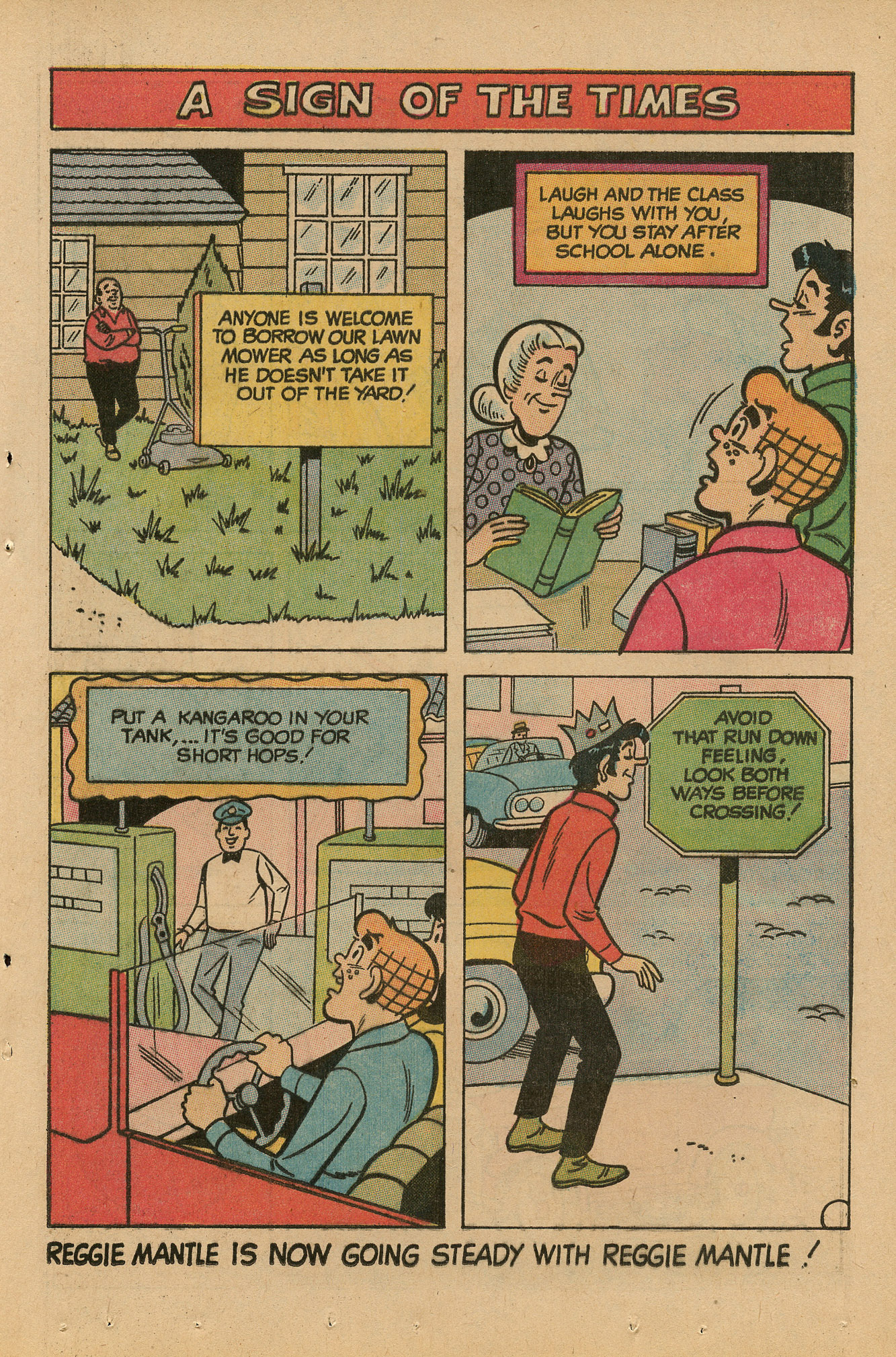 Read online Archie's TV Laugh-Out comic -  Issue #1 - 39