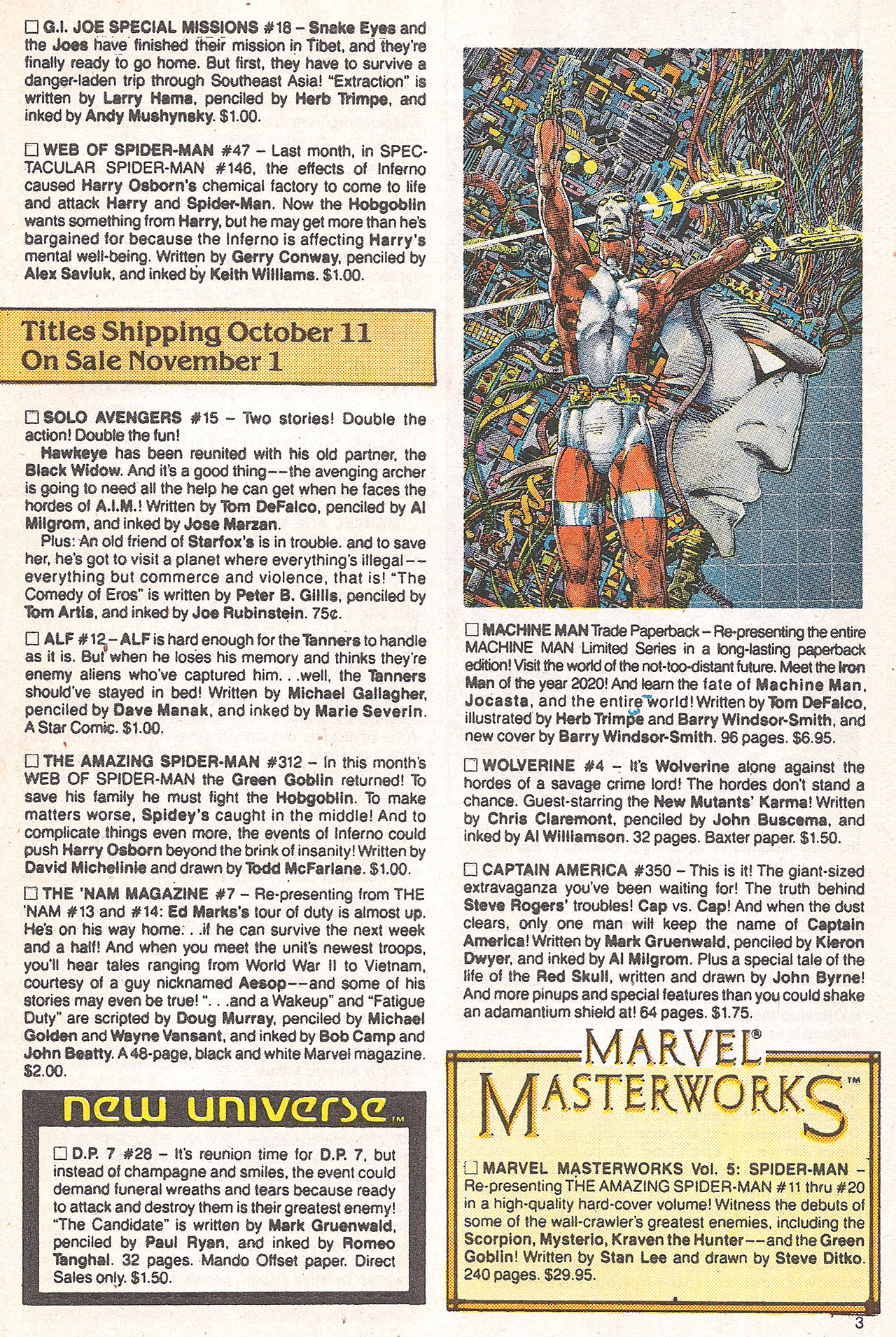 Read online Marvel Age comic -  Issue #70 - 5