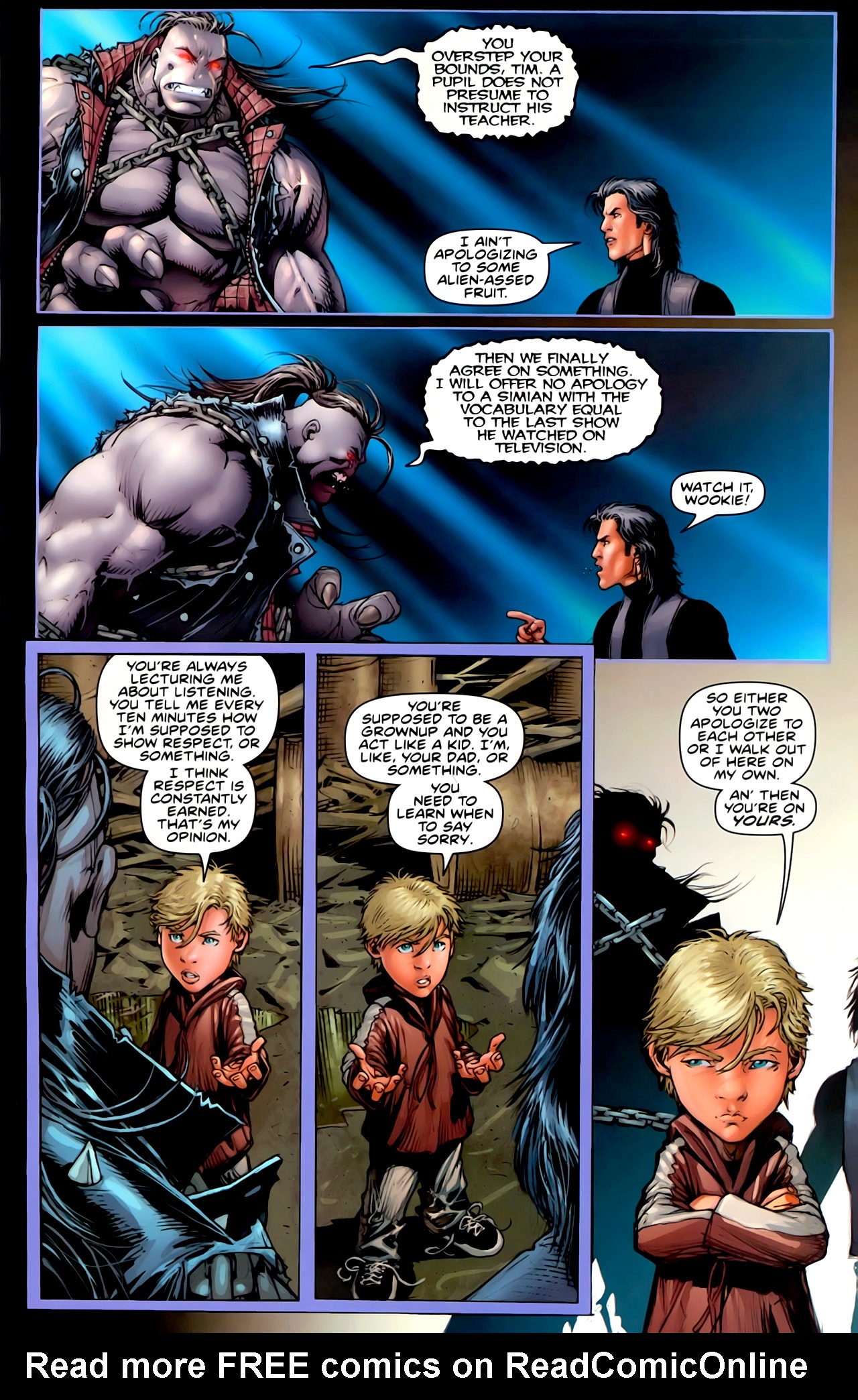 Read online The Darkness/Pitt comic -  Issue #3 - 17