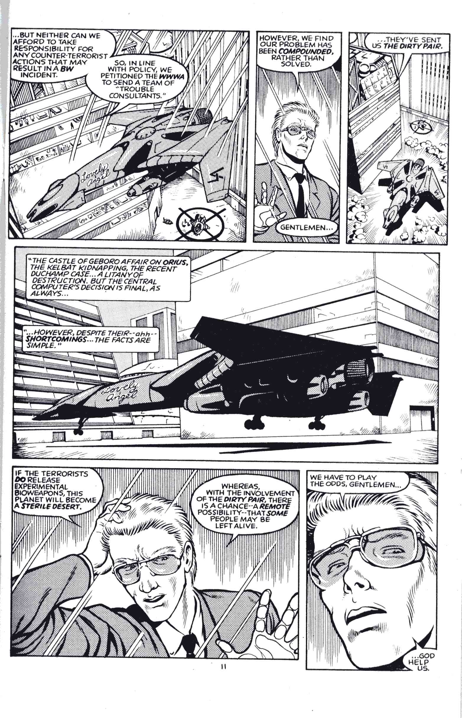 Read online Dirty Pair comic -  Issue #1 - 13