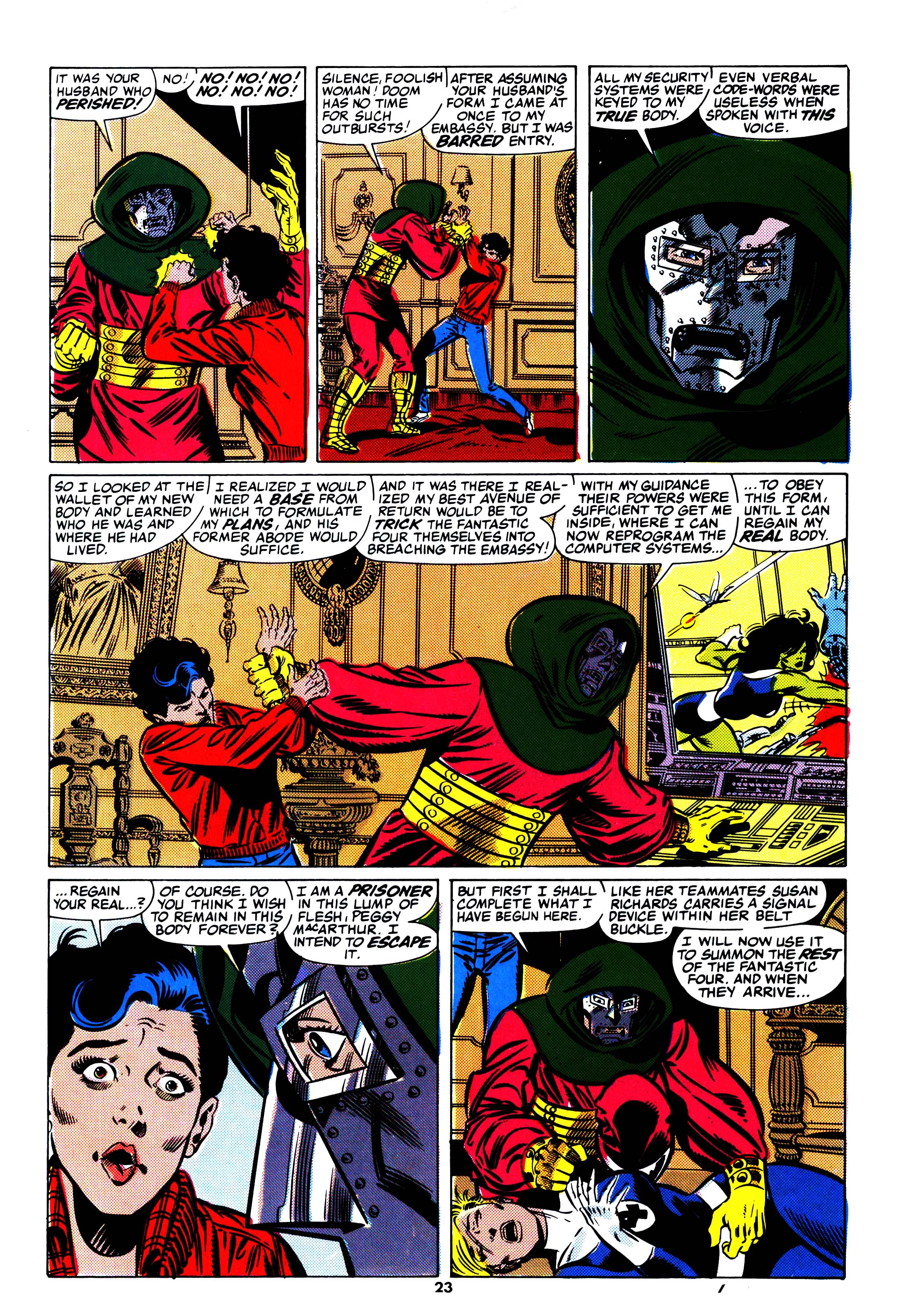 Read online Secret Wars (1985) comic -  Issue #68 - 23