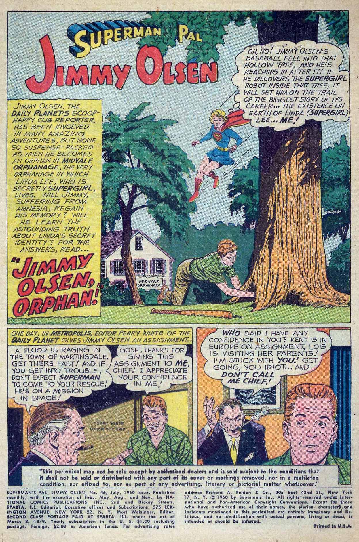 Read online Superman's Pal Jimmy Olsen comic -  Issue #46 - 3