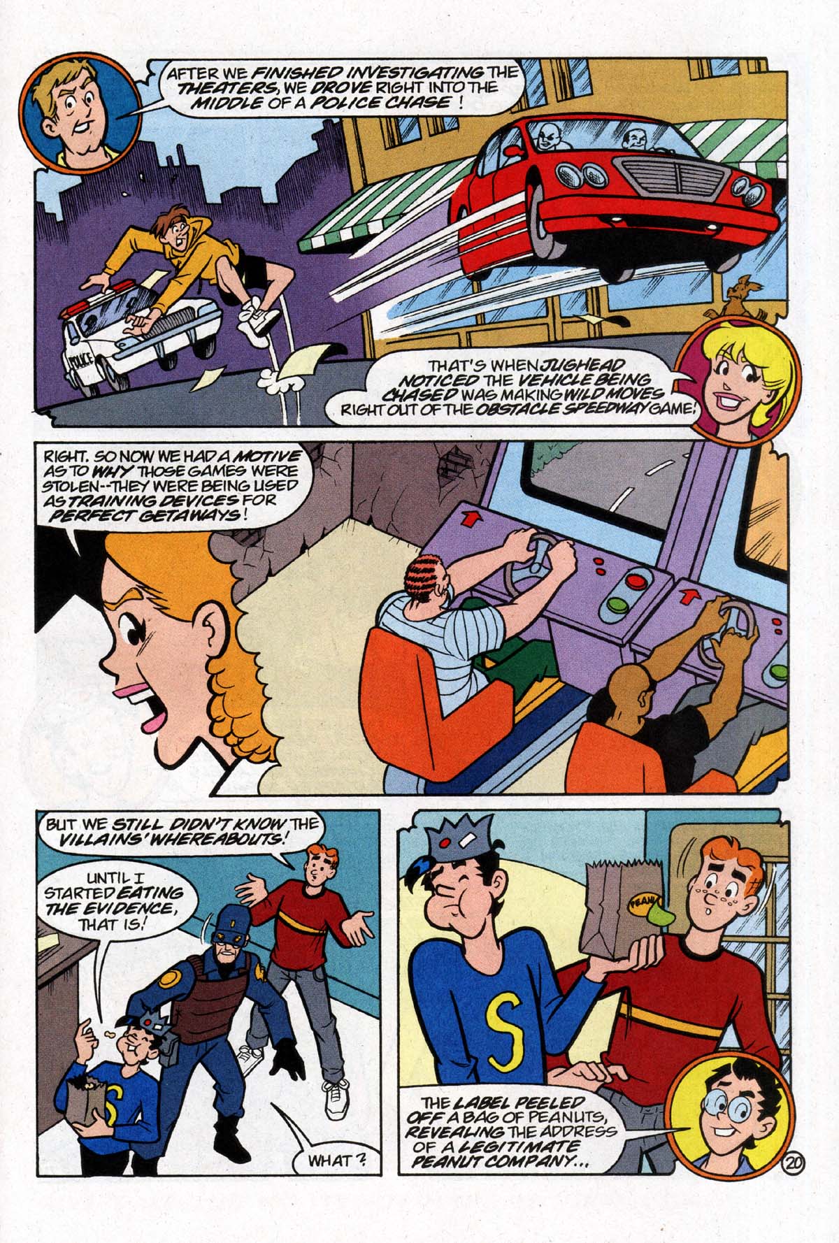 Read online Archie's Weird Mysteries comic -  Issue #25 - 25