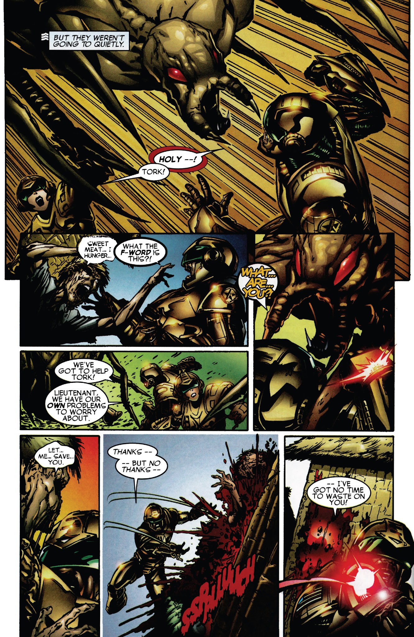 Read online Armorines (1999) comic -  Issue #1 - 29