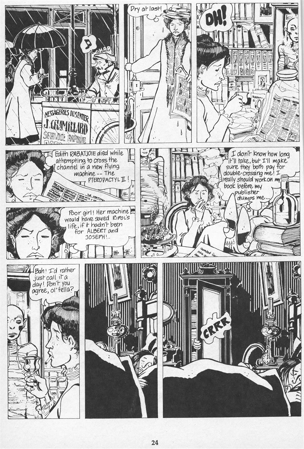 Read online The Extraordinary Adventures of Adele Blanc-Sec comic -  Issue #2 - 14