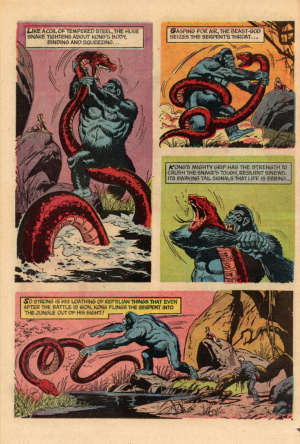 Read online King Kong (1968) comic -  Issue # Full - 38