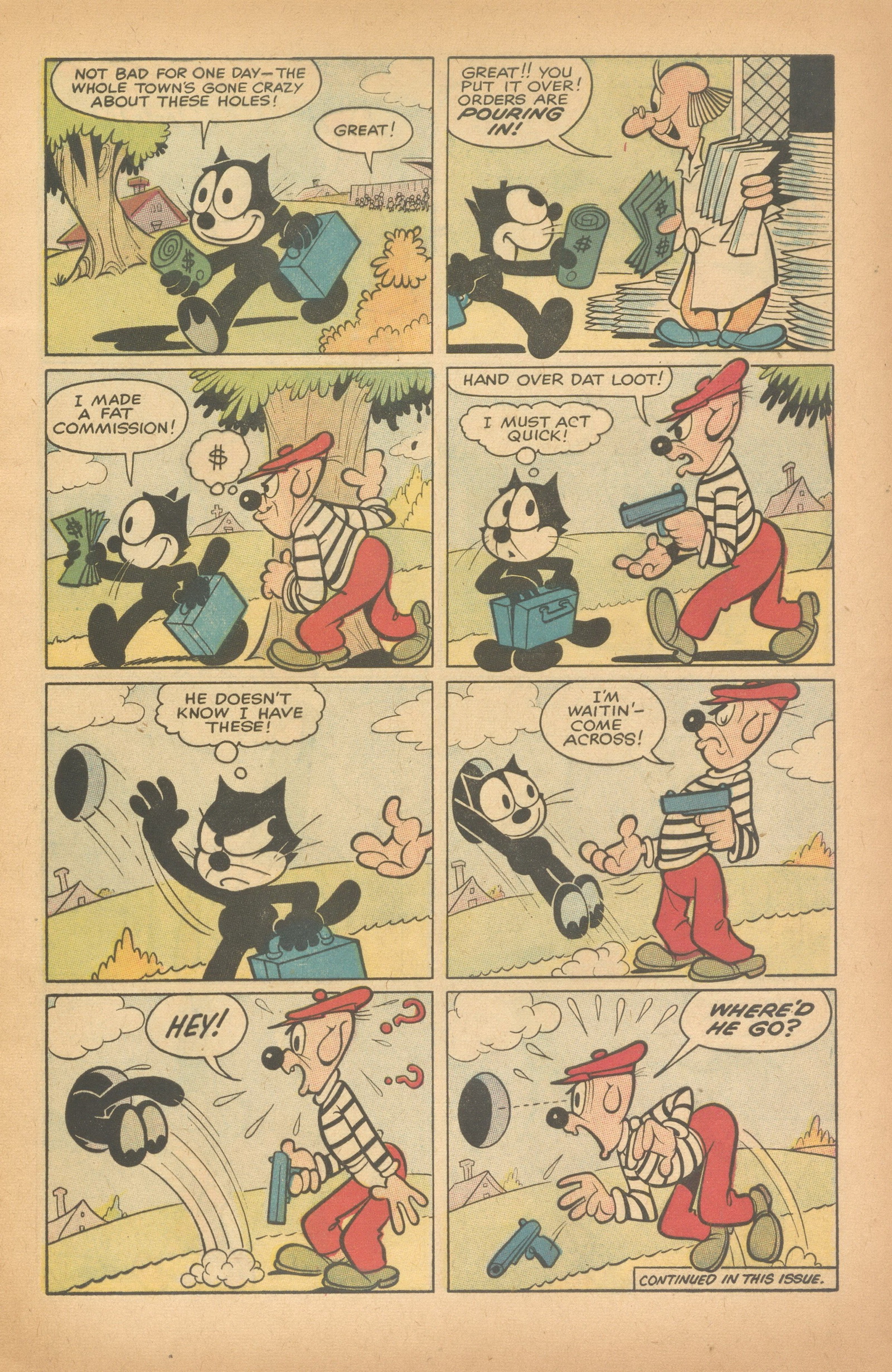 Read online Felix the Cat (1955) comic -  Issue #99 - 9