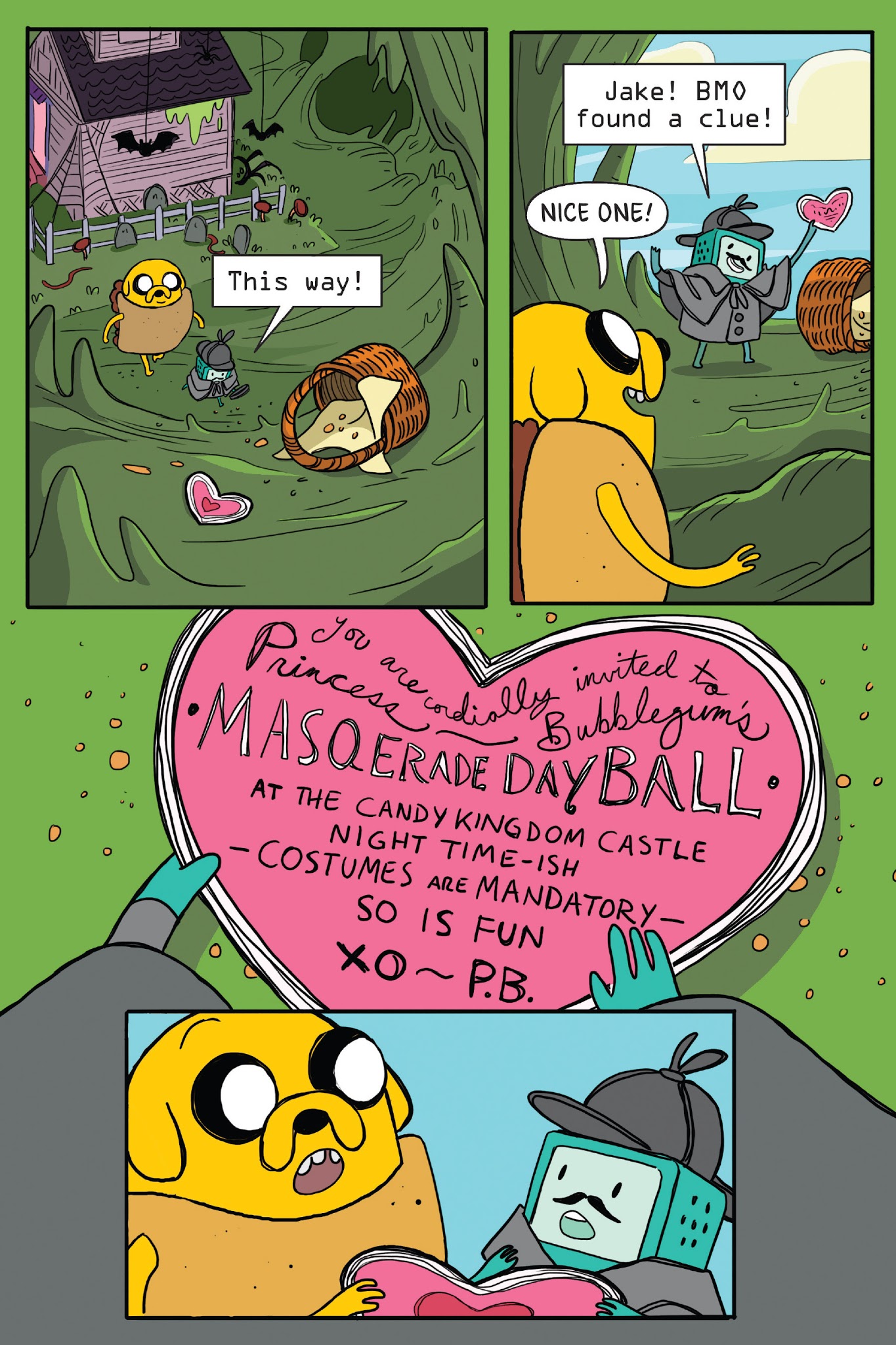 Read online Adventure Time: Masked Mayhem comic -  Issue # TPB - 103