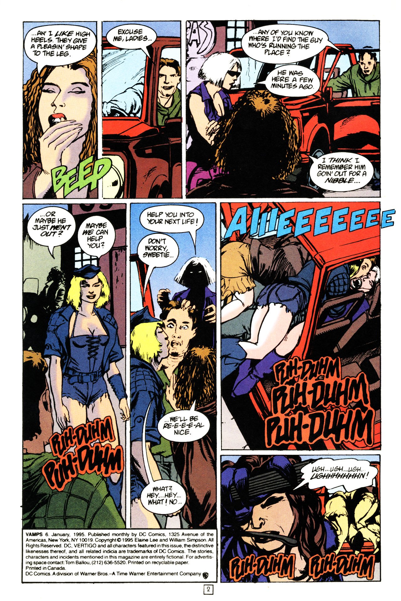 Read online Vamps comic -  Issue #6 - 3