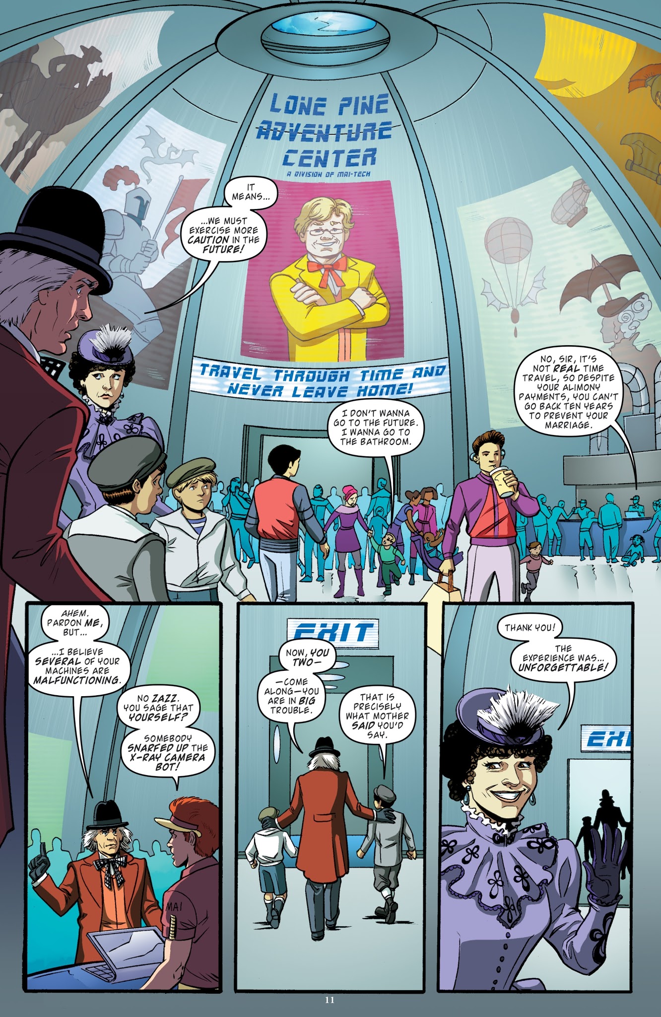 Read online Back to the Future: Tales from the Time Train comic -  Issue #1 - 13