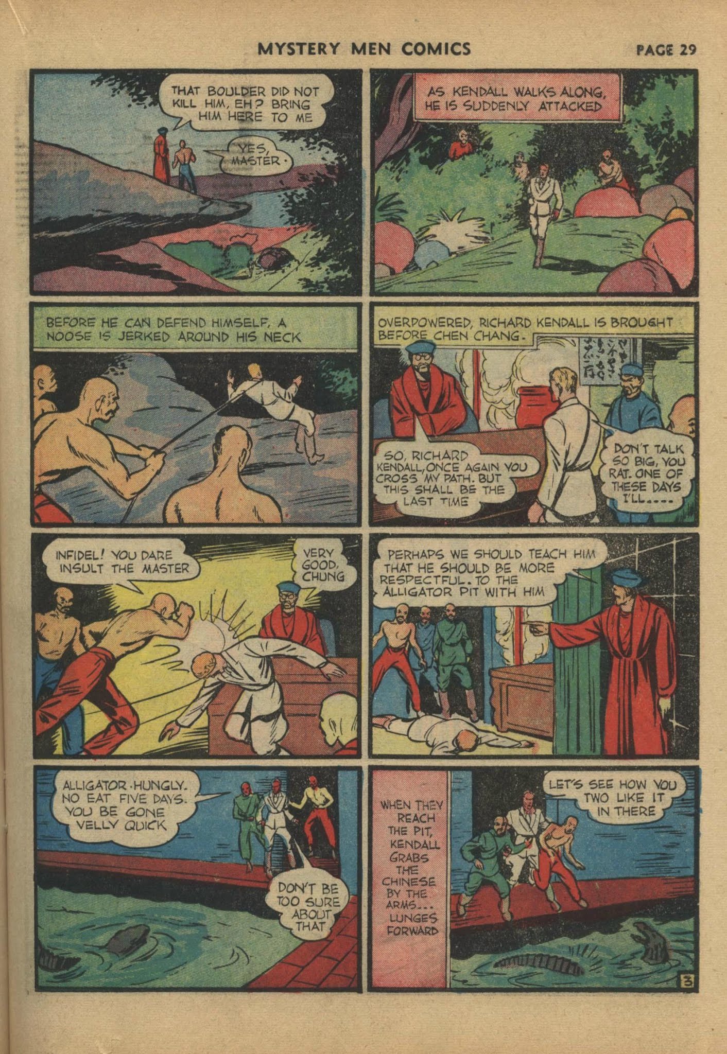 Read online Mystery Men Comics comic -  Issue #17 - 31