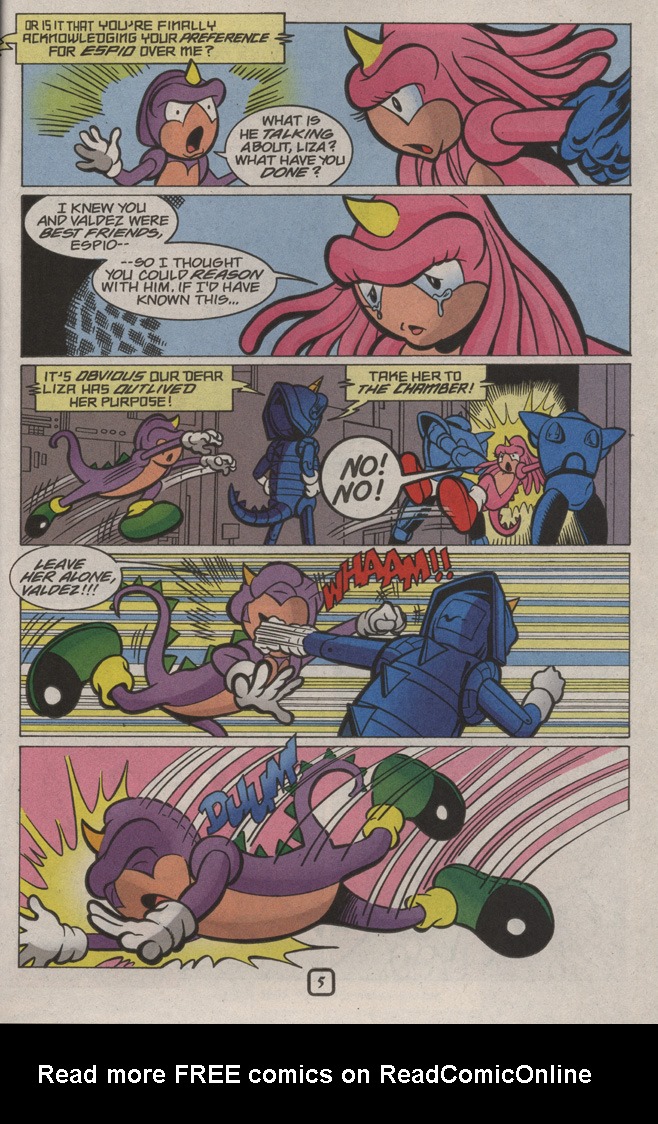 Read online Knuckles the Echidna comic -  Issue #31 - 27