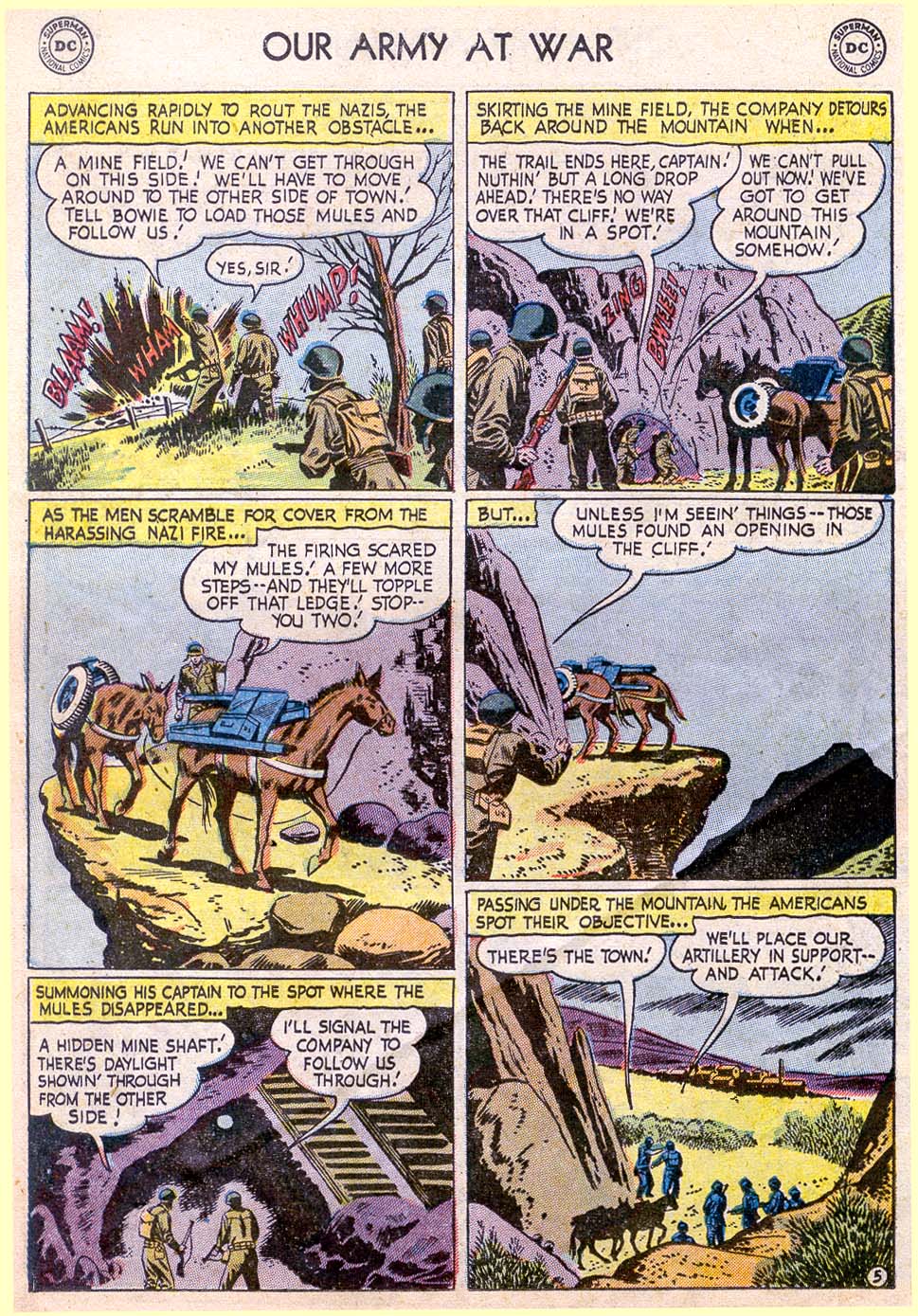 Read online Our Army at War (1952) comic -  Issue #29 - 14