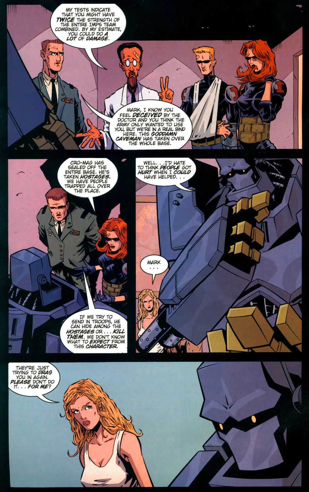 Read online Fused comic -  Issue #3 - 4