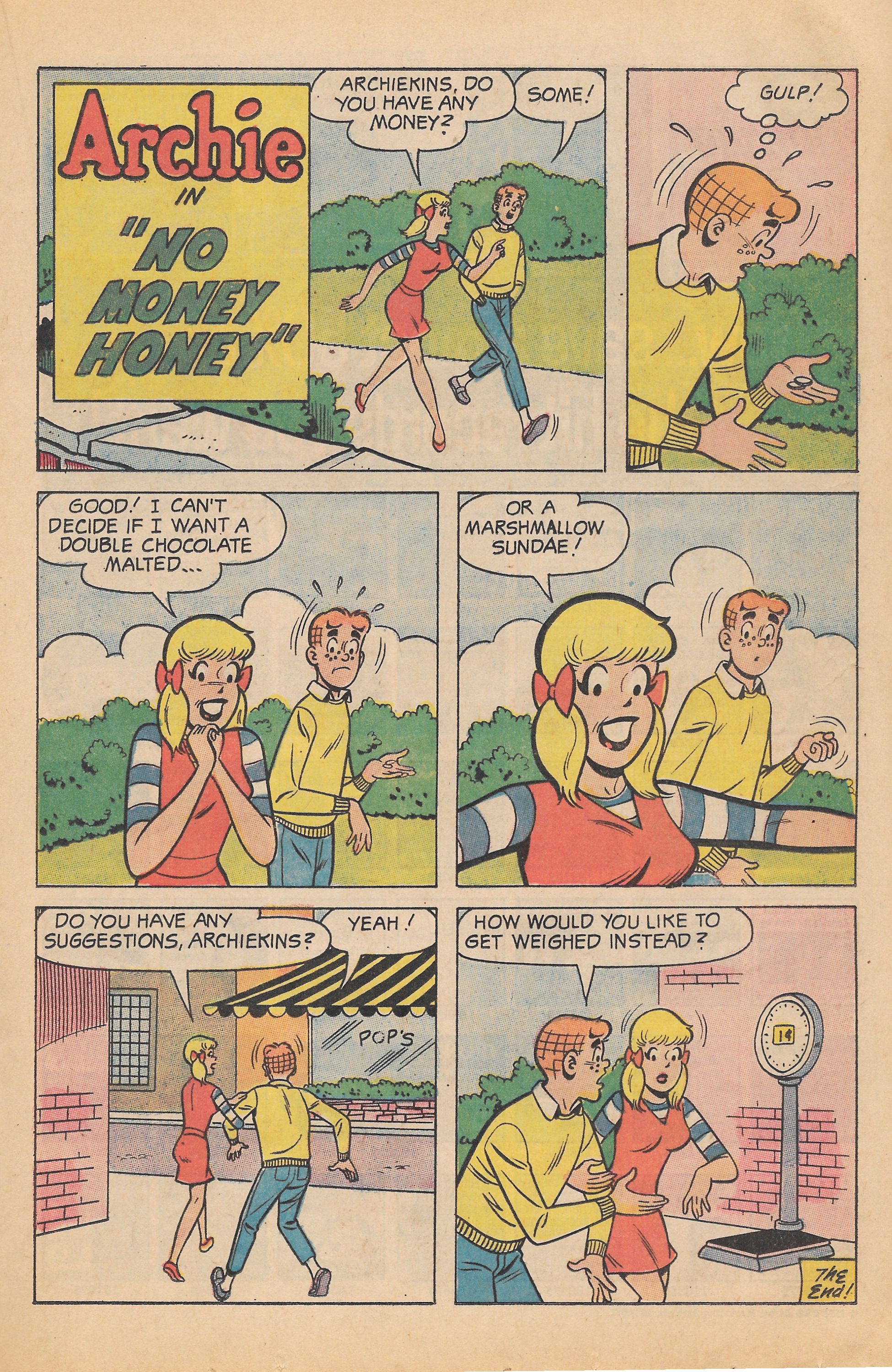 Read online Archie's TV Laugh-Out comic -  Issue #7 - 33